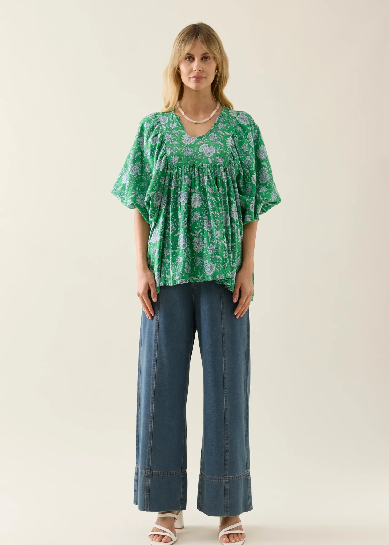 Isle of Mine Wilma Top - Green