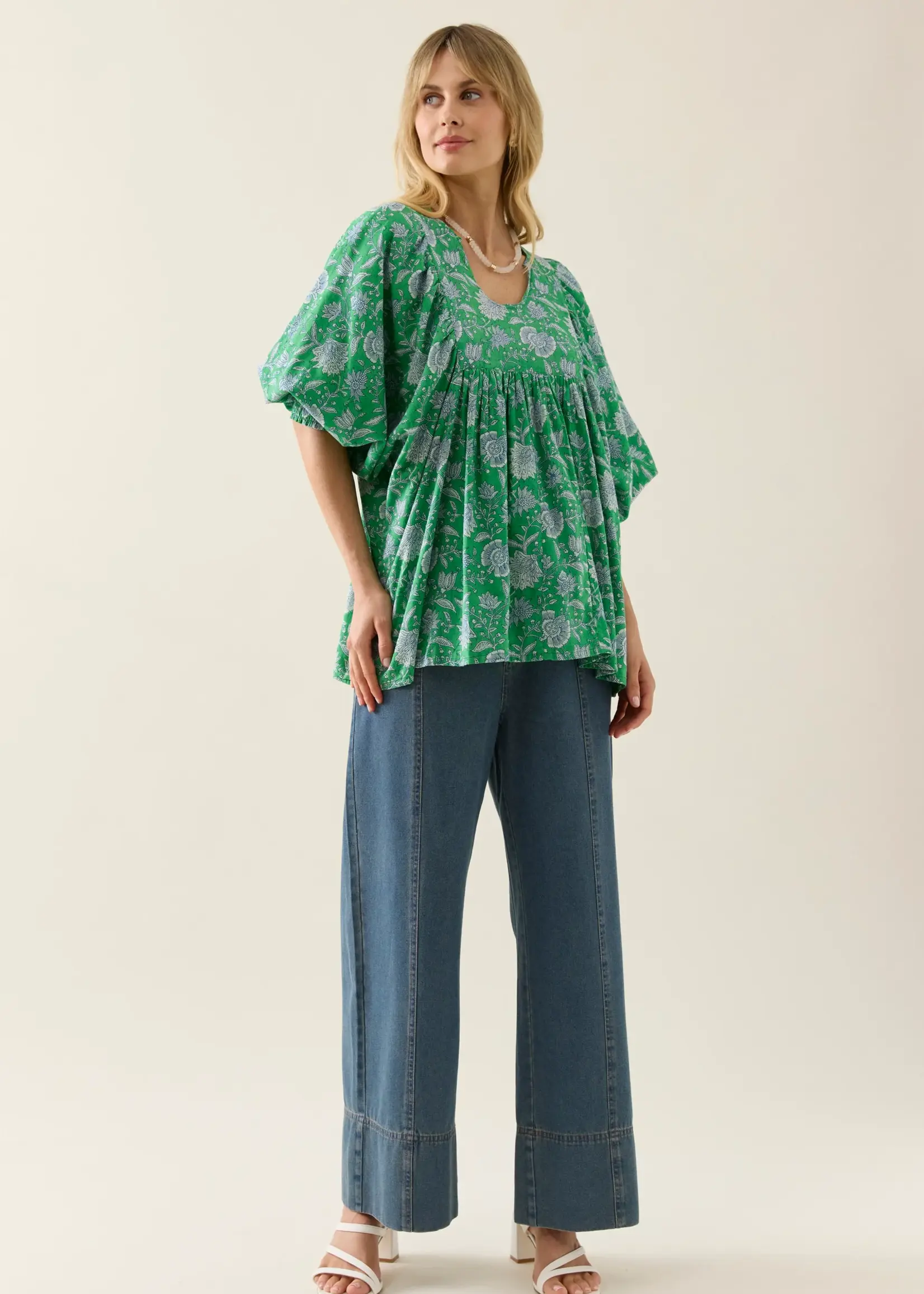 Isle of Mine Wilma Top - Green