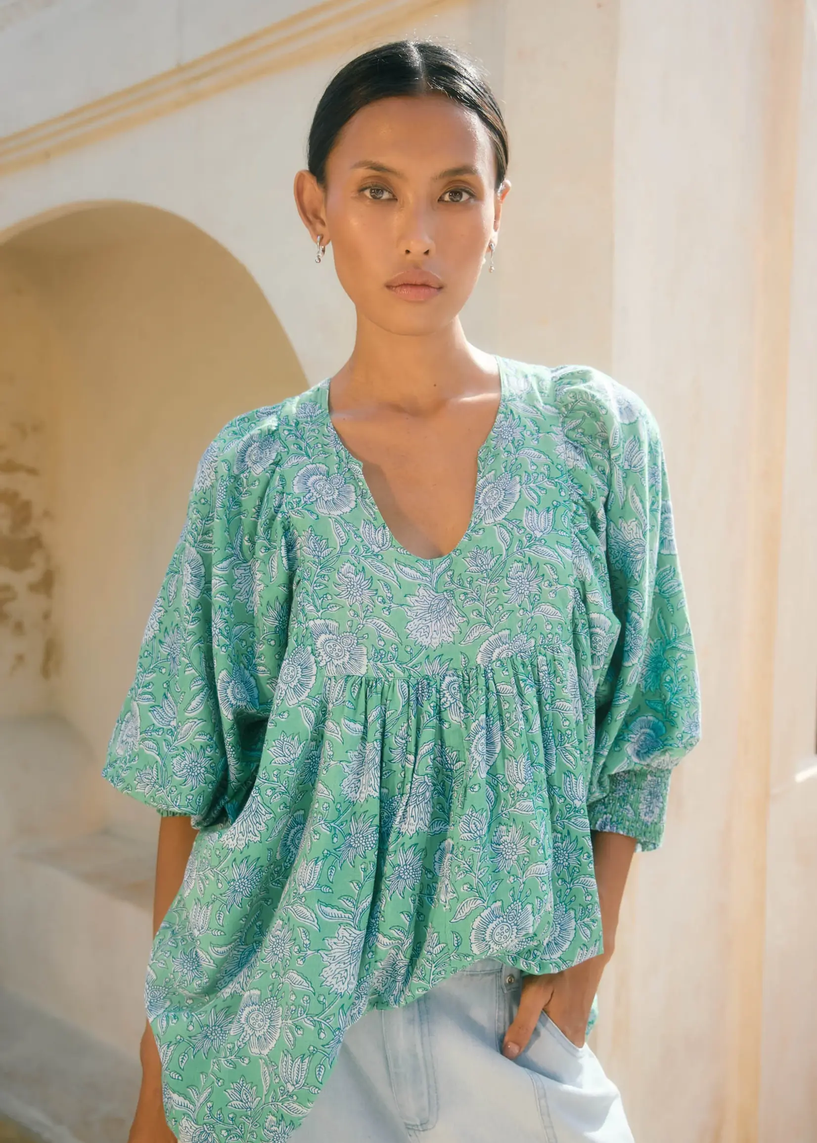 Isle of Mine Wilma Top - Green