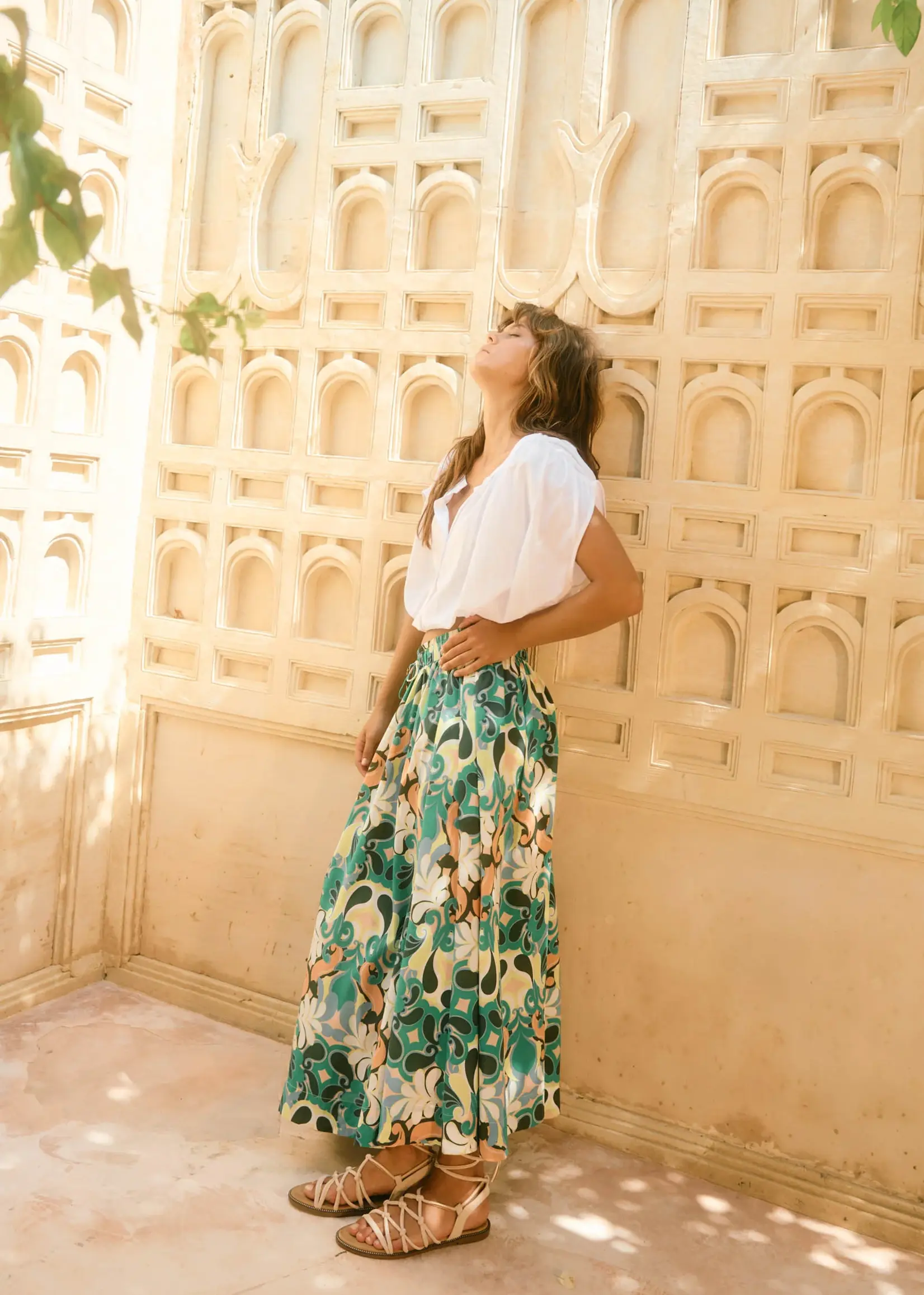 Isle of Mine Aurora Maxi Skirt - Paisley