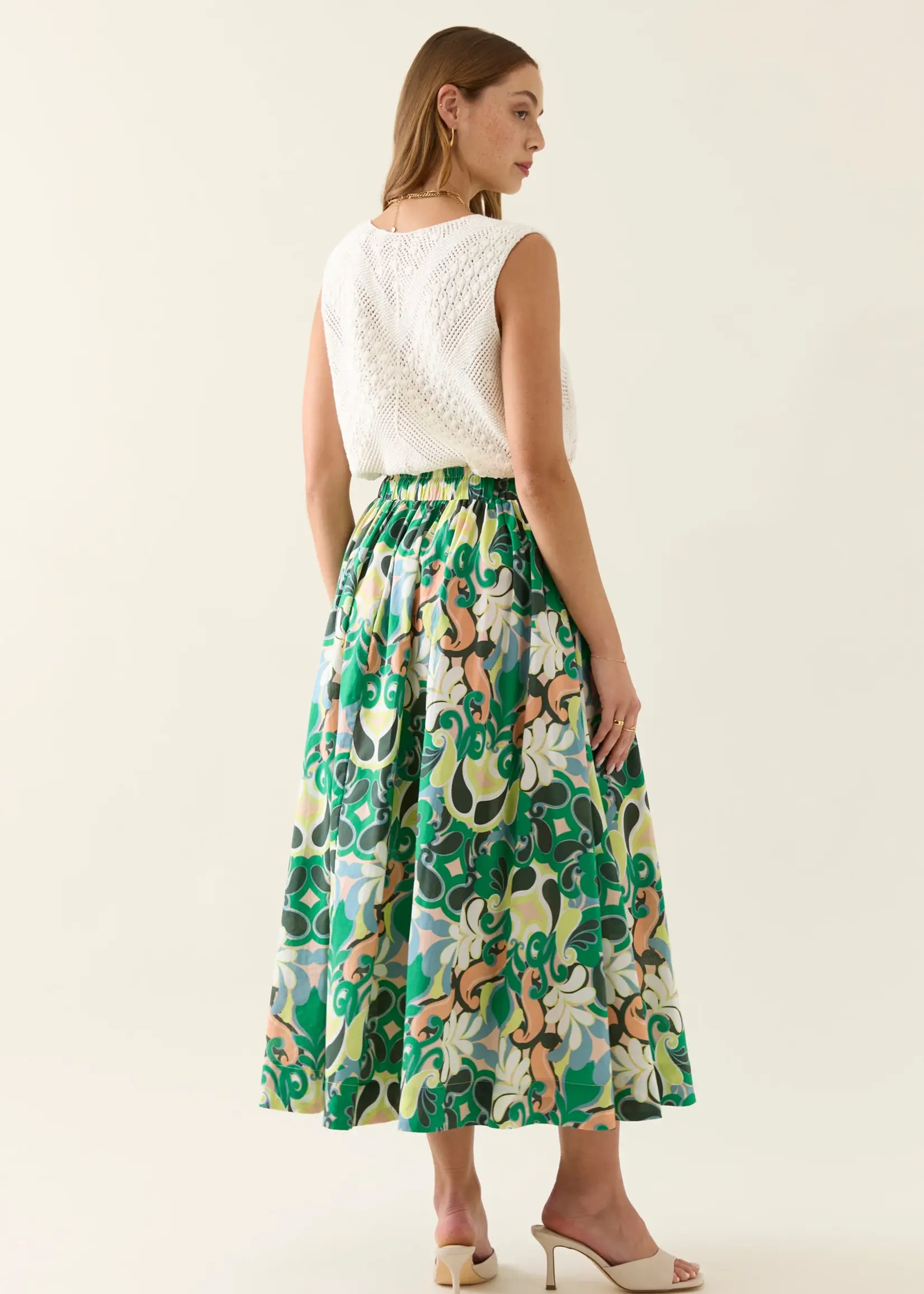 Isle of Mine Aurora Maxi Skirt - Paisley
