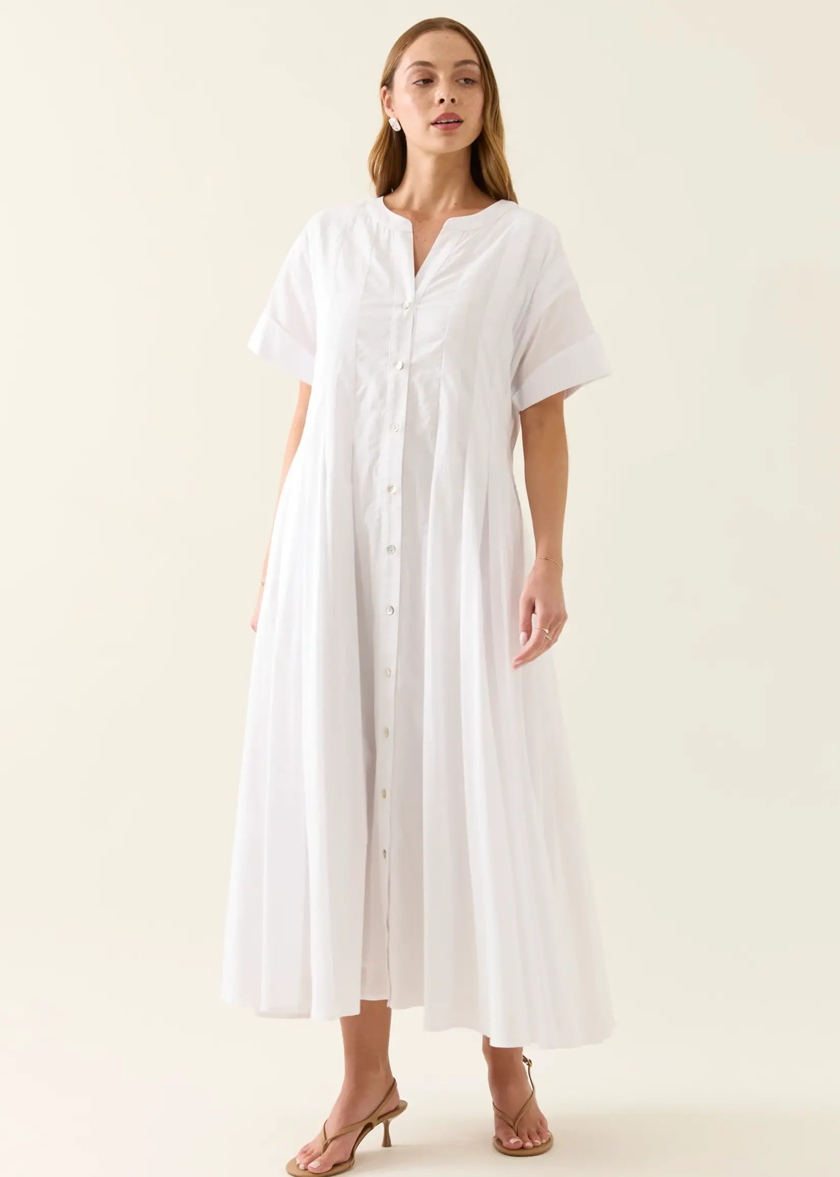 Isle of Mine Aurora Pleat Maxi - Lotus