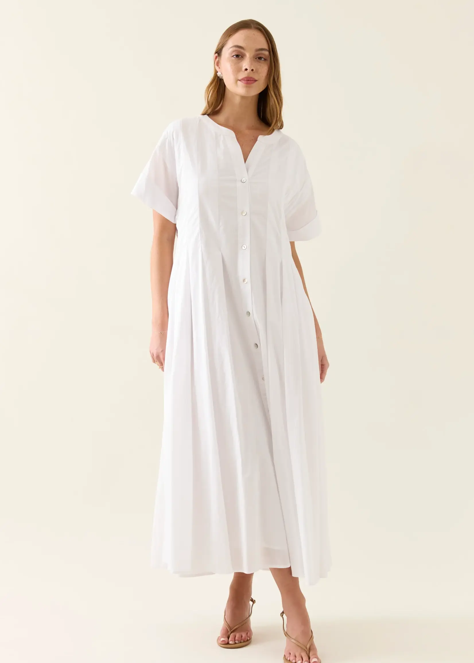 Isle of Mine Aurora Pleat Maxi - Lotus