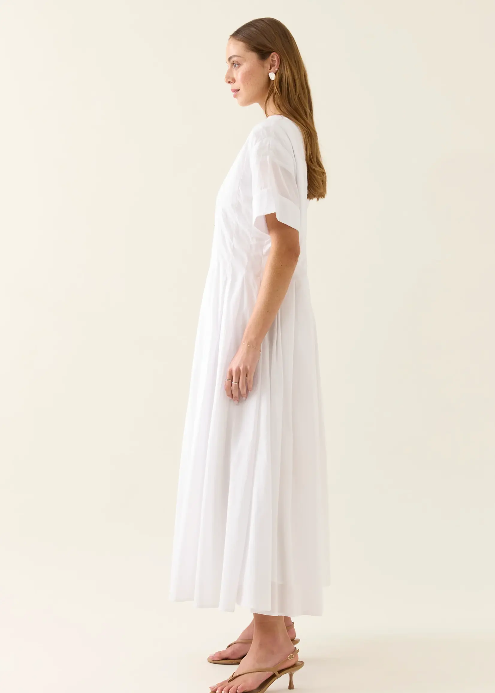 Isle of Mine Aurora Pleat Maxi - Lotus