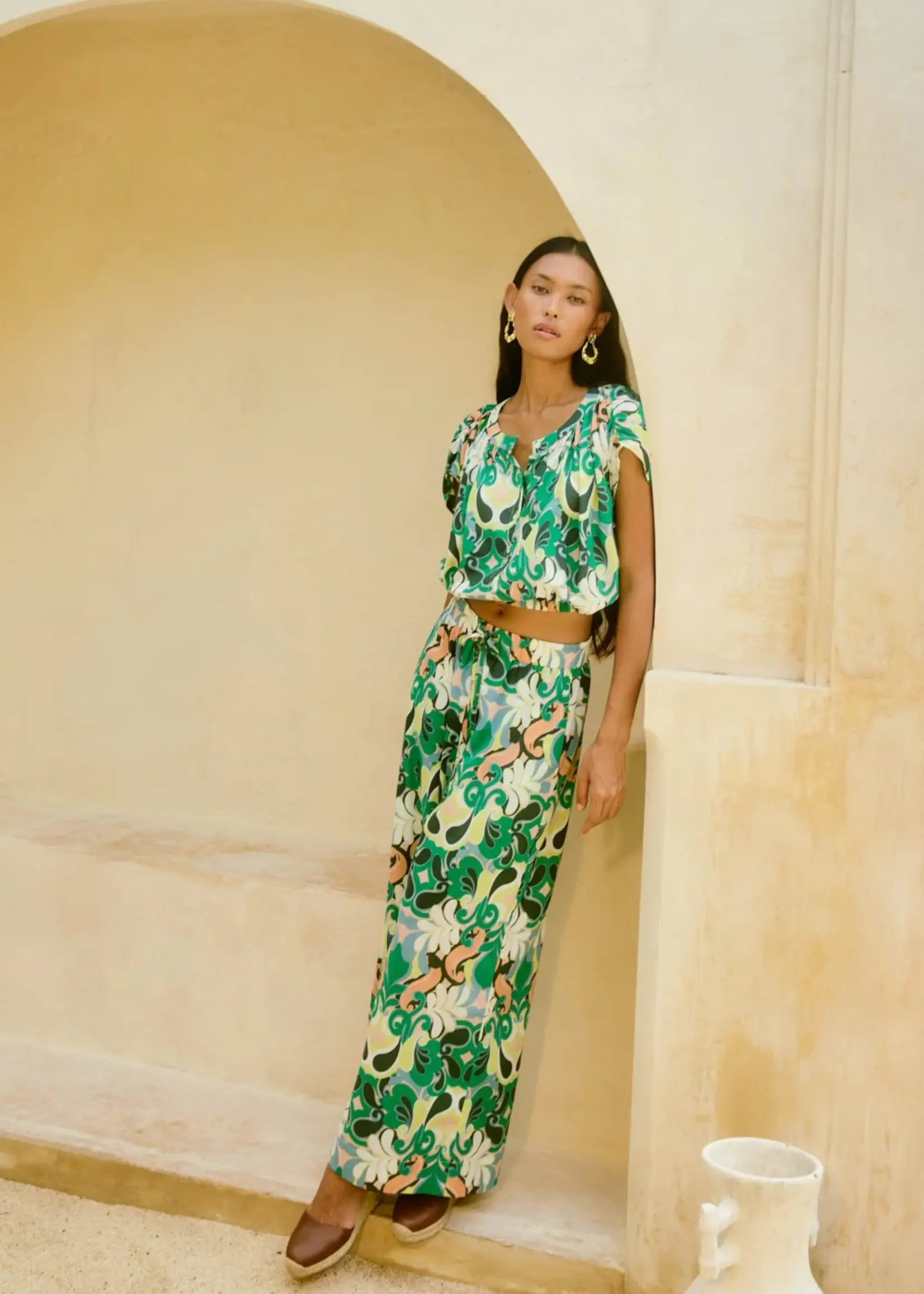 Isle of Mine Aurora Pant - Paisley