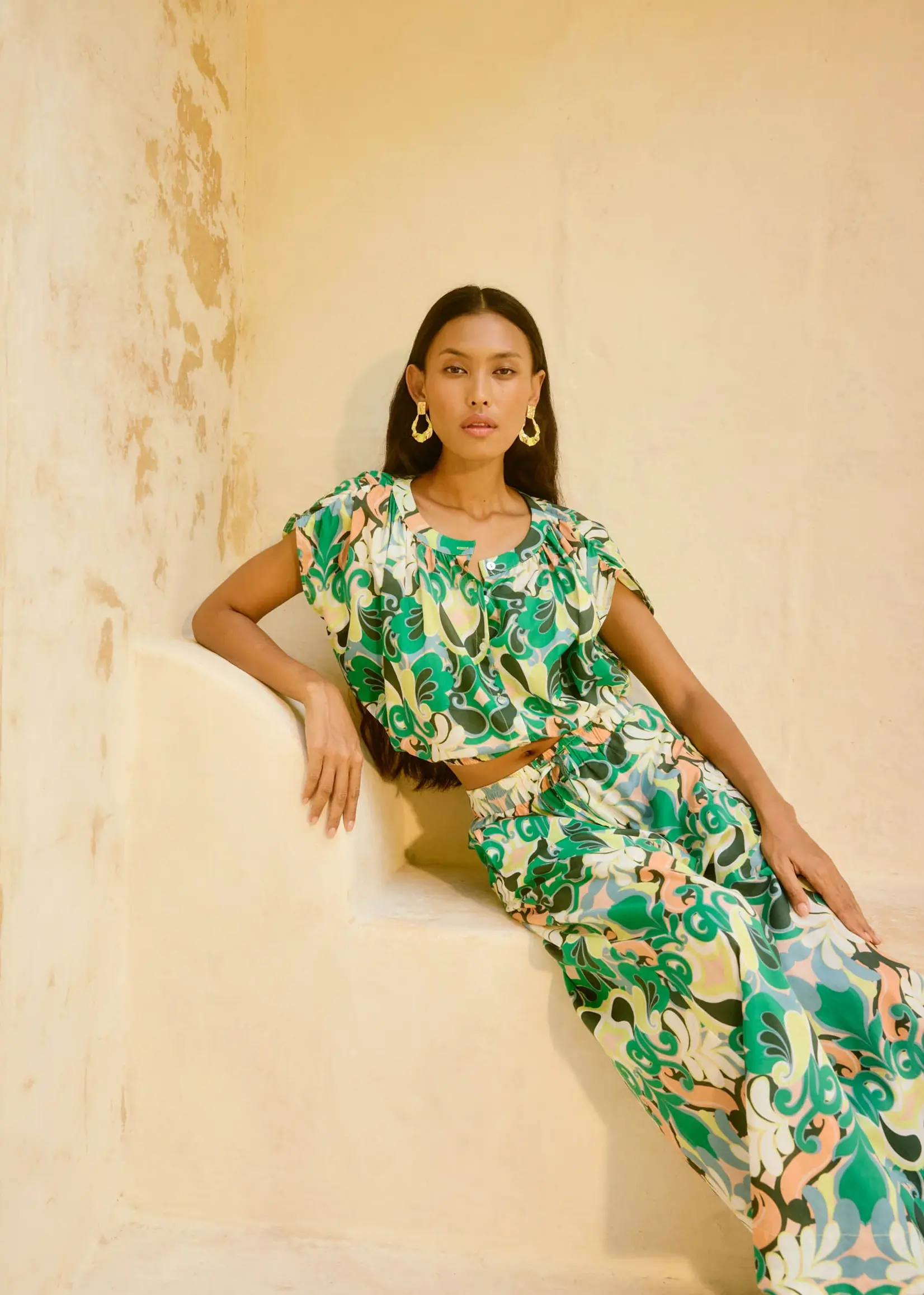 Isle of Mine Aurora Pant - Paisley