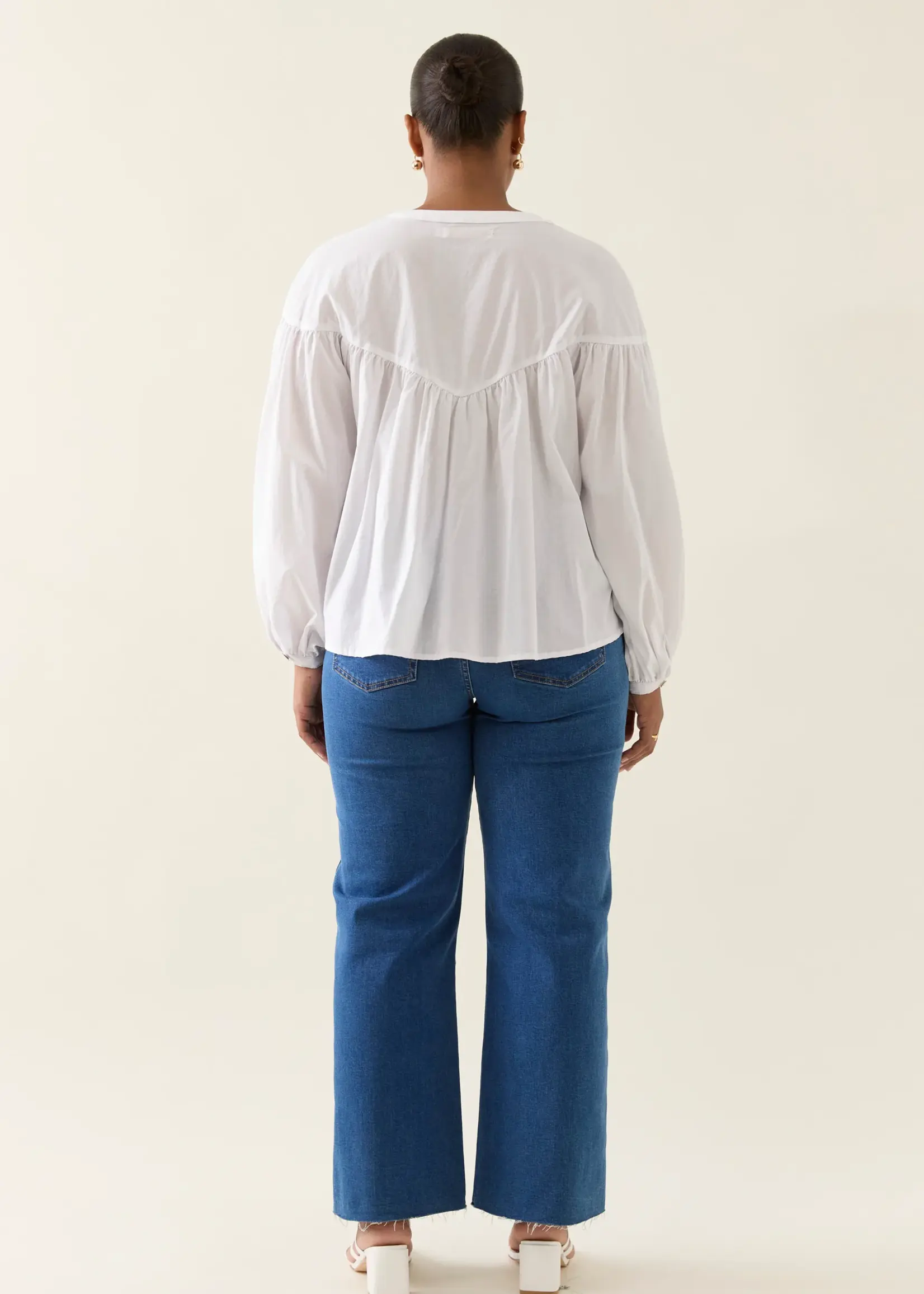 Isle of Mine Aurora Button Blouse - Lotus