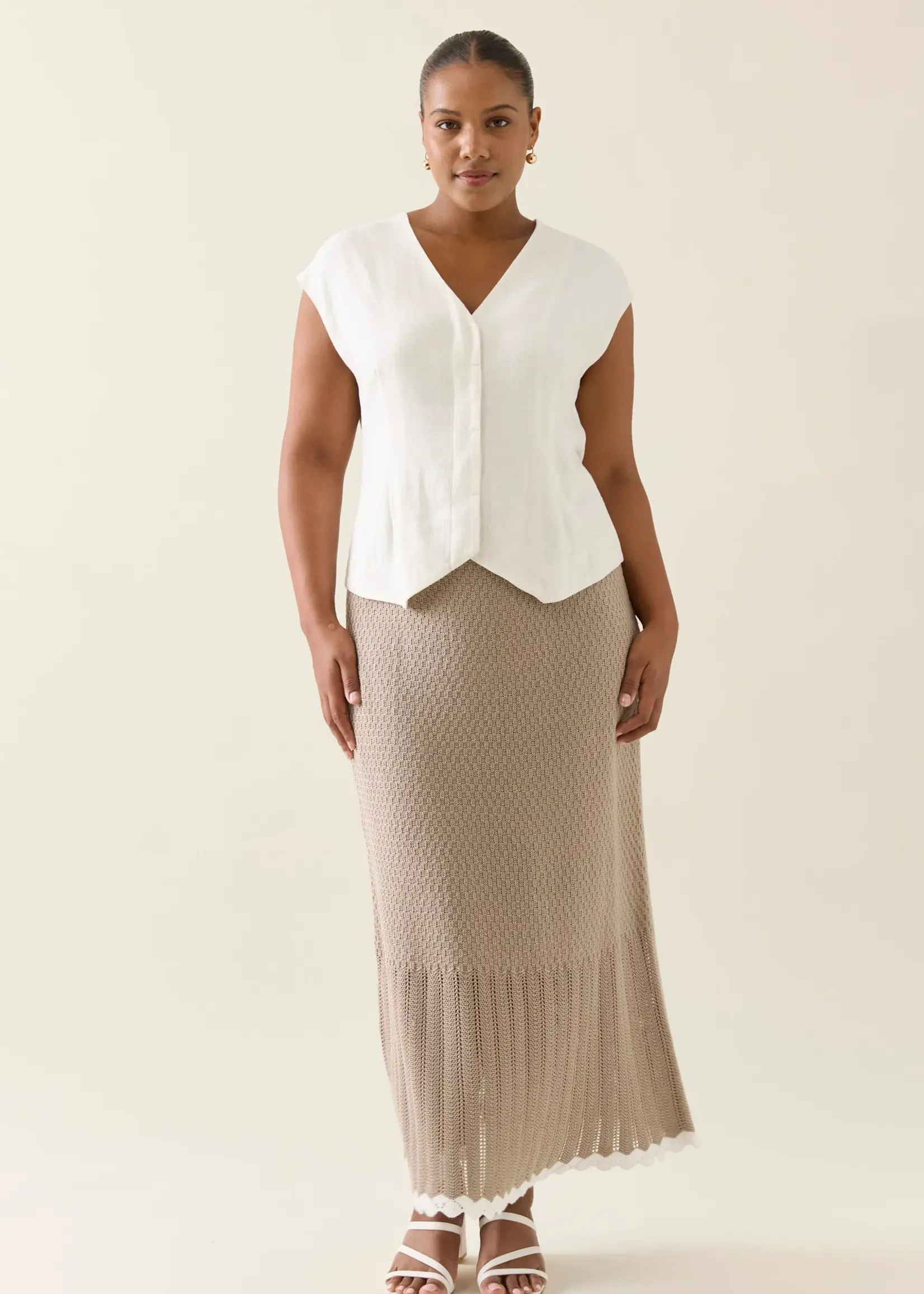 Isle of Mine Ingrid Vest - Lotus