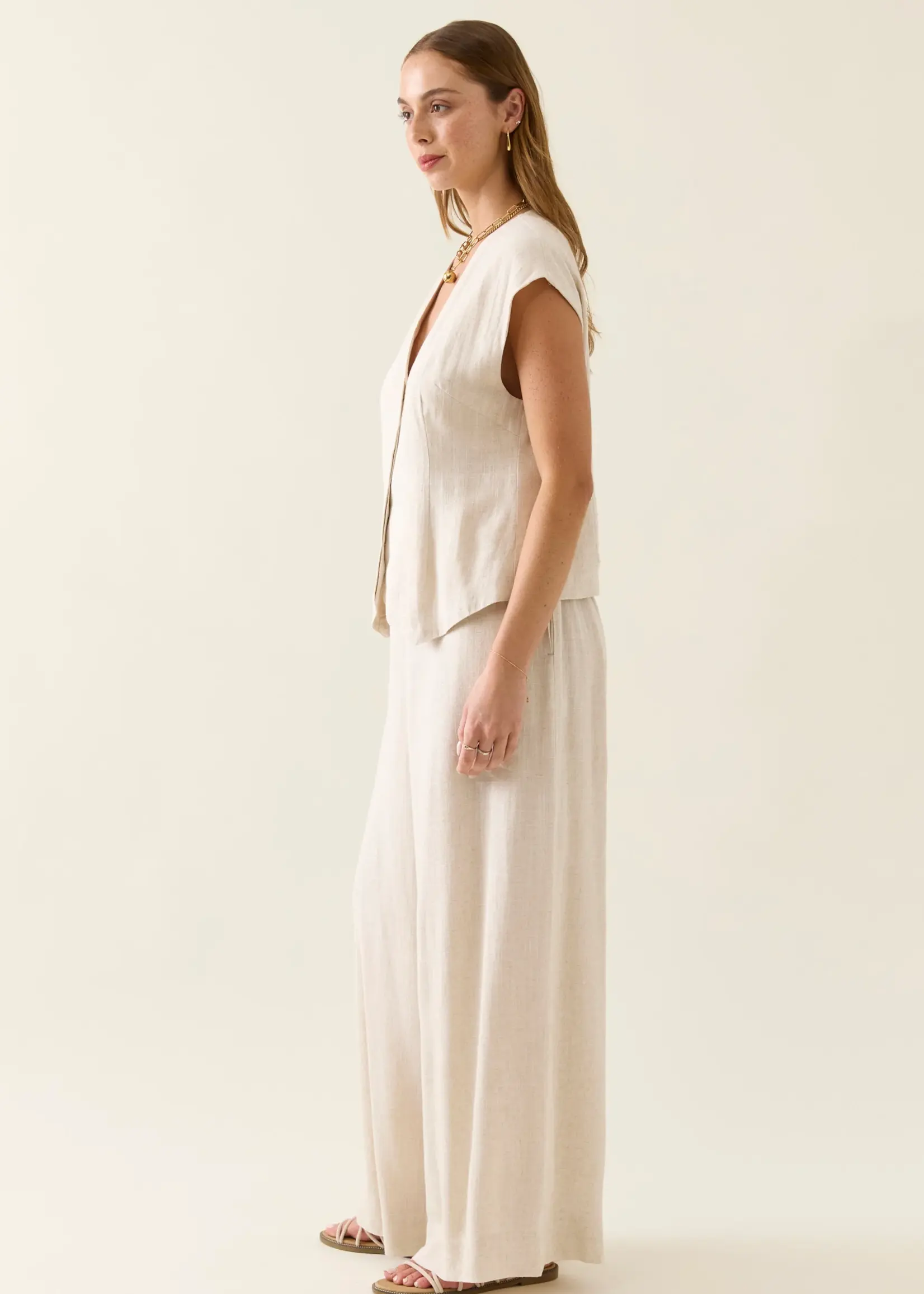 Isle of Mine Ingrid Vest - Canvas