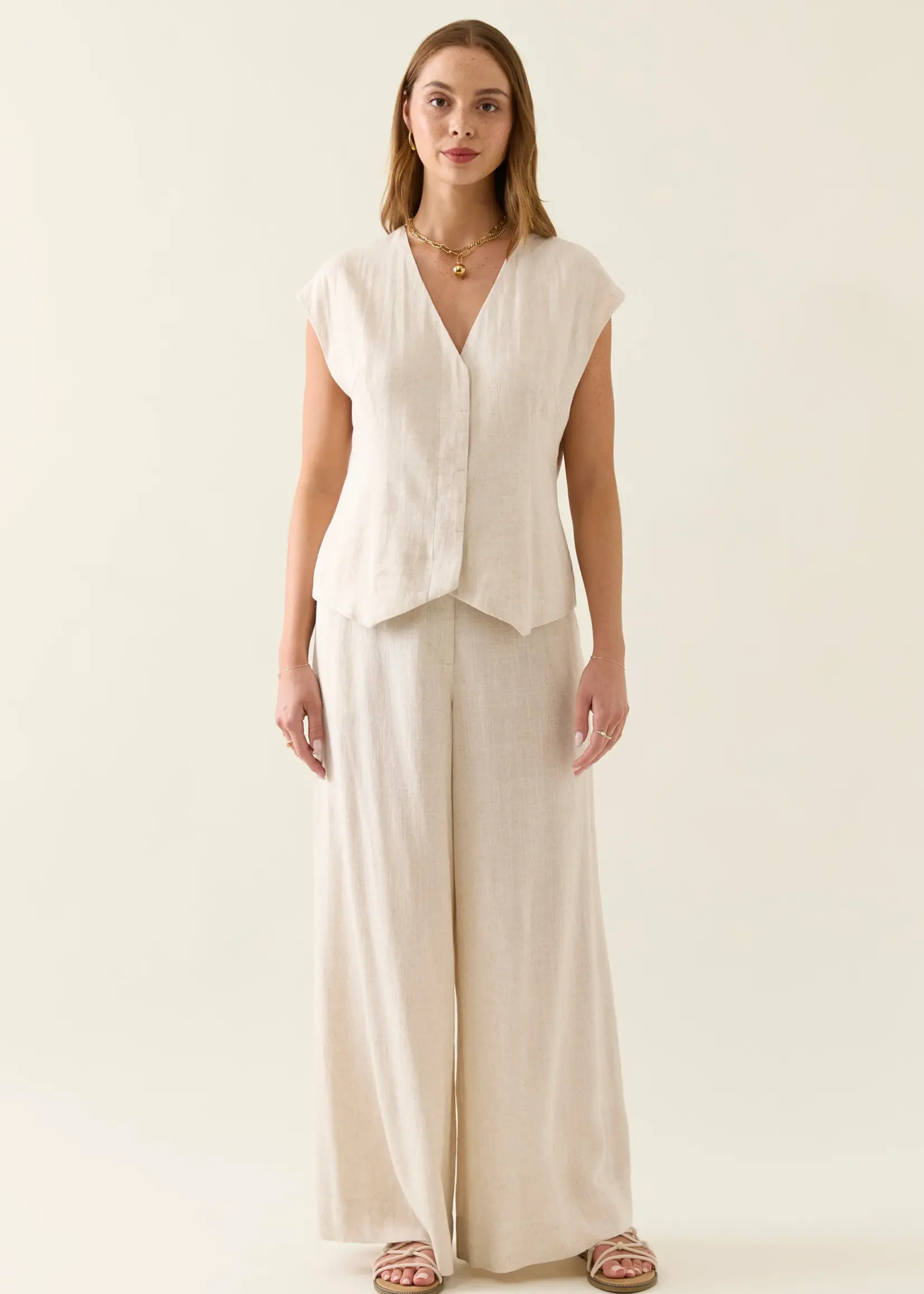 Isle of Mine Ingrid Vest - Canvas