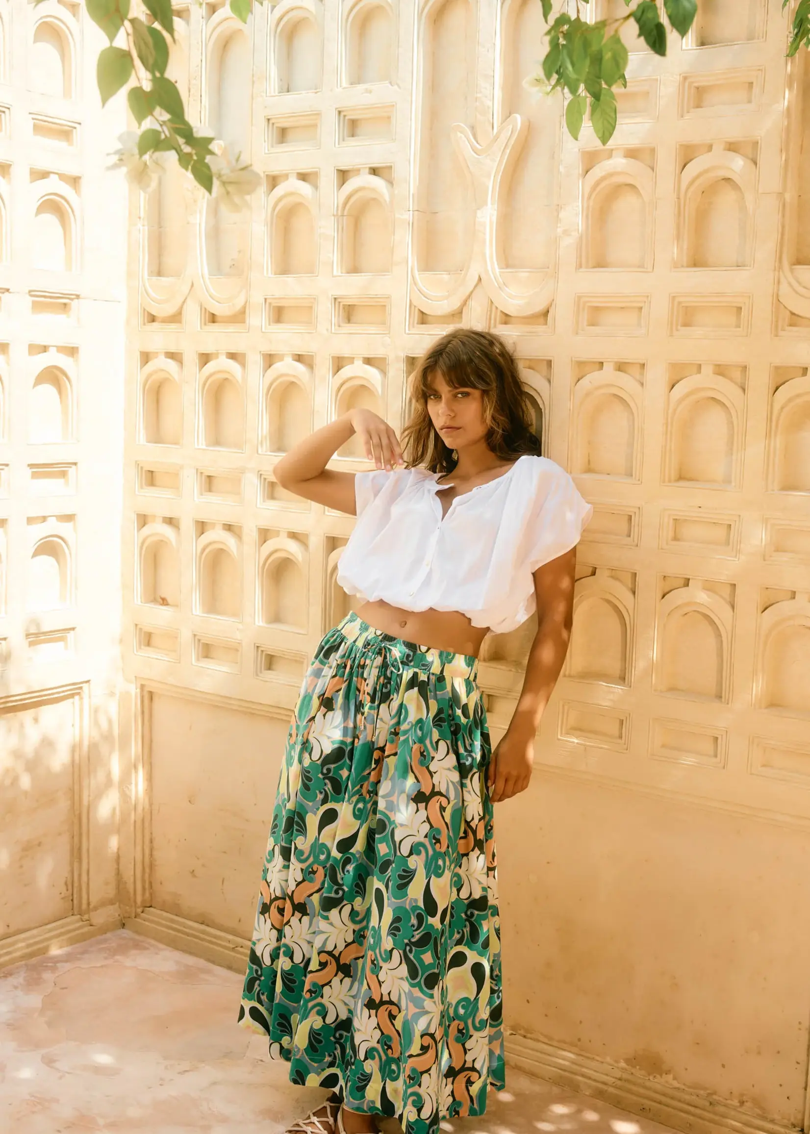 Isle of Mine Aurora Reversible Crop Top - Lotus