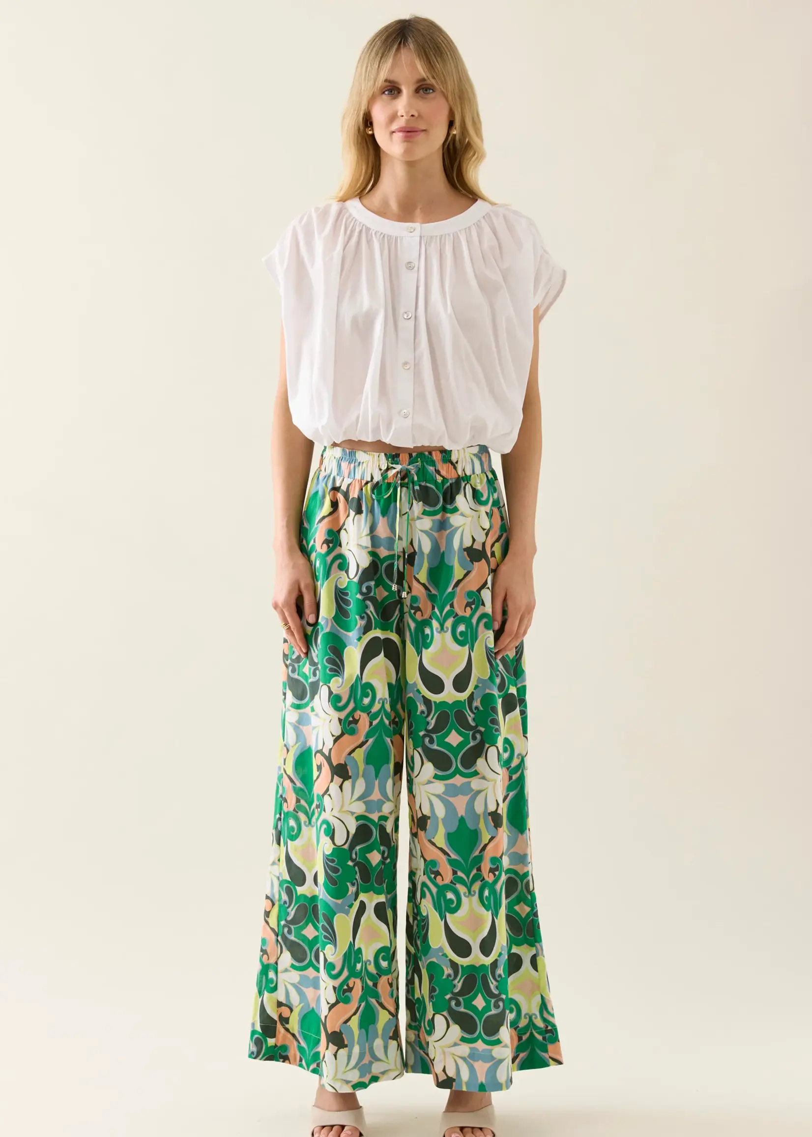 Isle of Mine Aurora Reversible Crop Top - Lotus