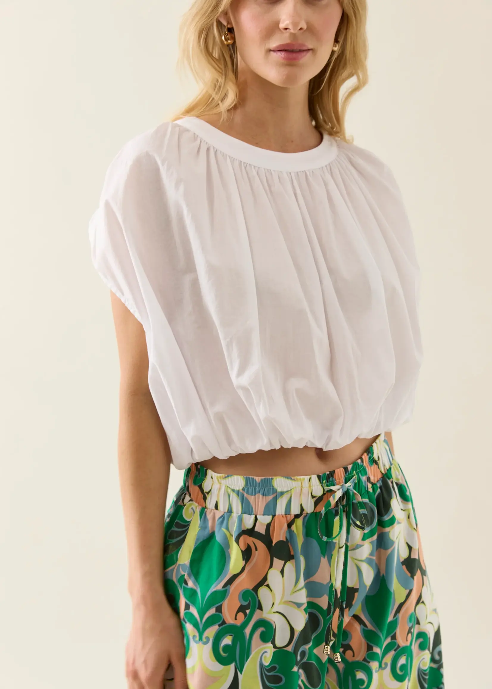 Isle of Mine Aurora Reversible Crop Top - Lotus