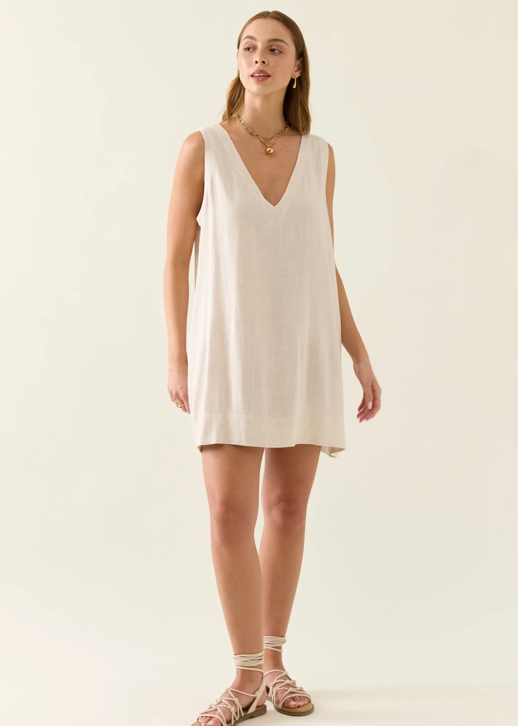 Isle of Mine Ingrid Reversible Tunic - Canvas