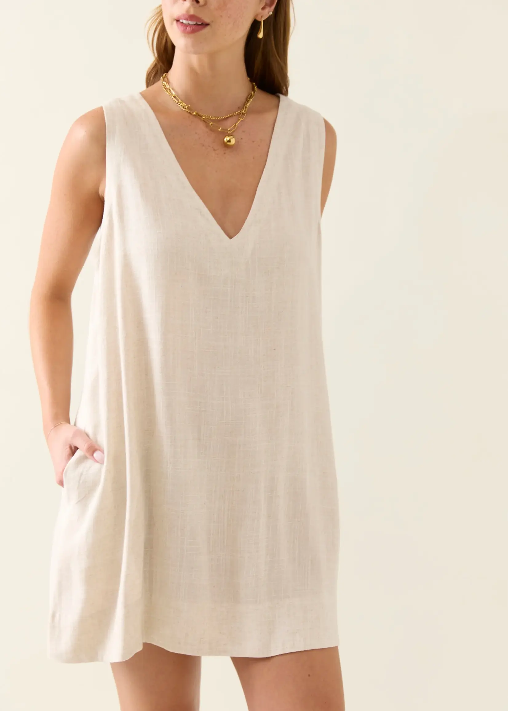 Isle of Mine Ingrid Reversible Tunic - Canvas