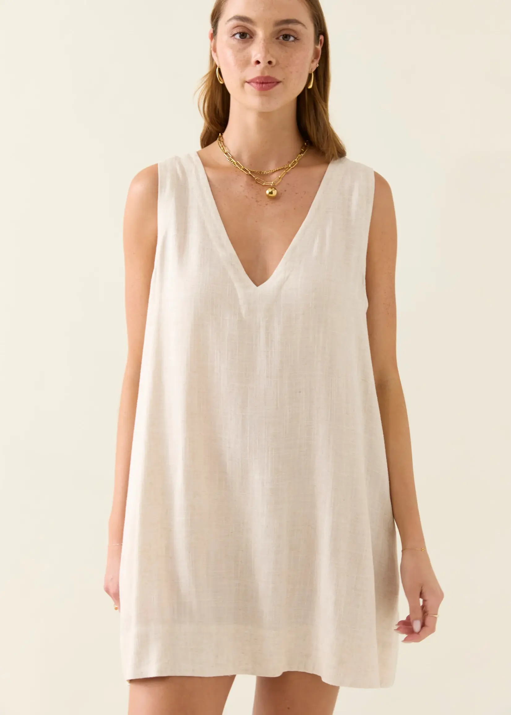 Isle of Mine Ingrid Reversible Tunic - Canvas