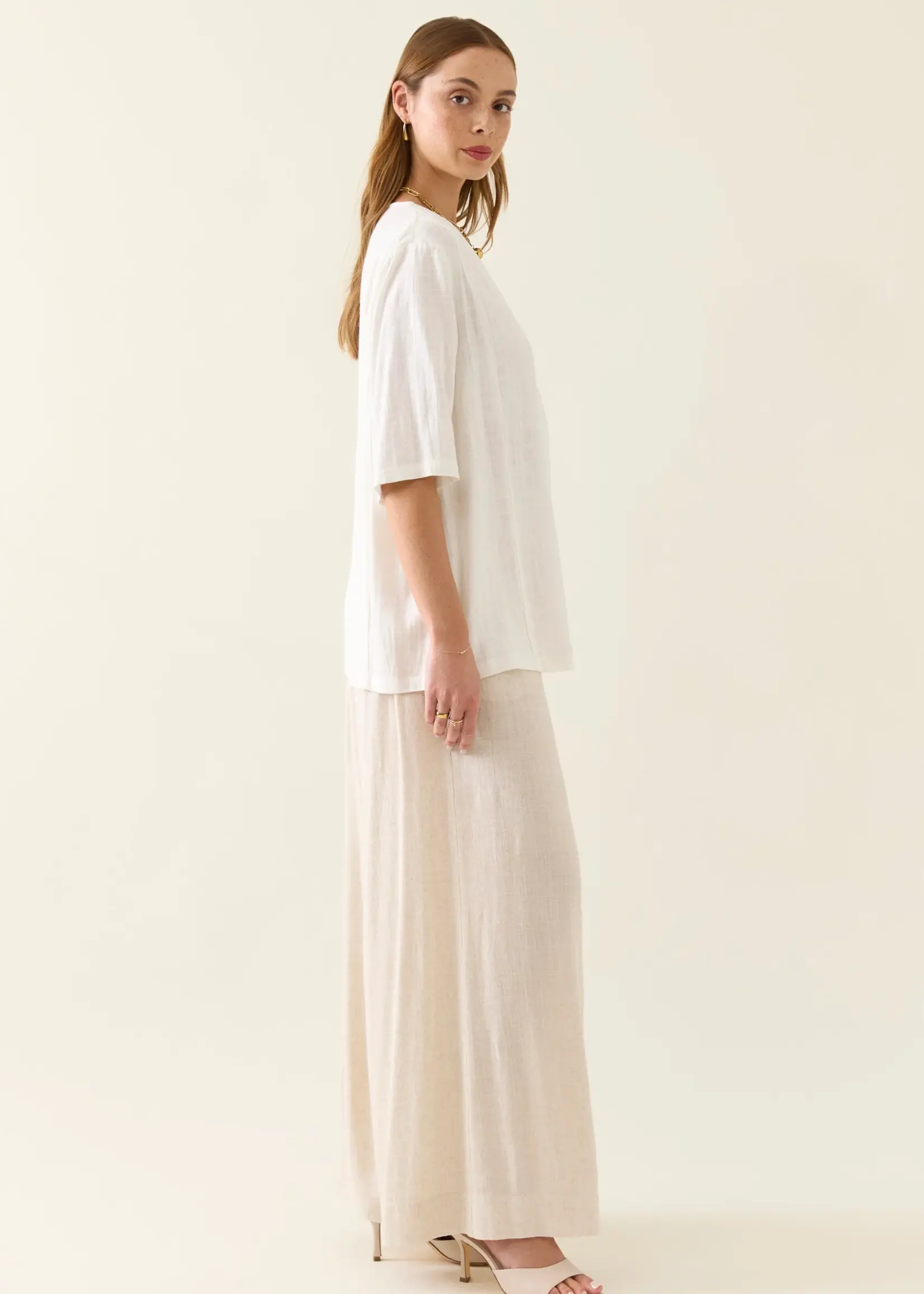 Isle of Mine Ingrid Button Top - Lotus