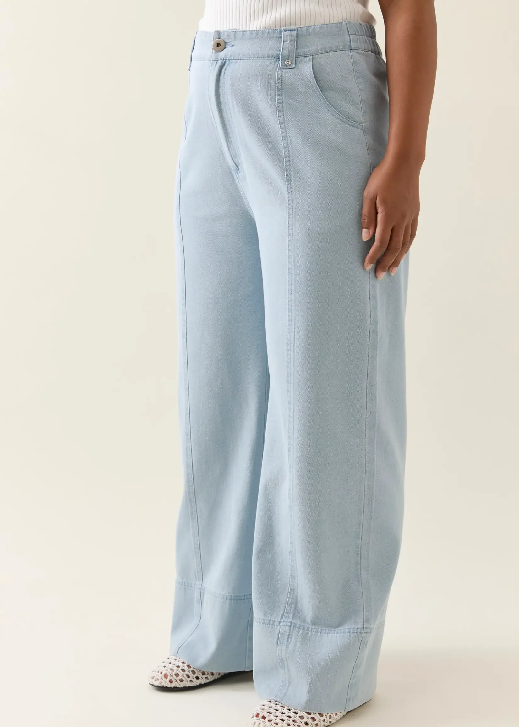 Isle of Mine Sofie Denim Pant - Sky