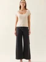 Isle of Mine Adele Knit T Shirt - Canvas