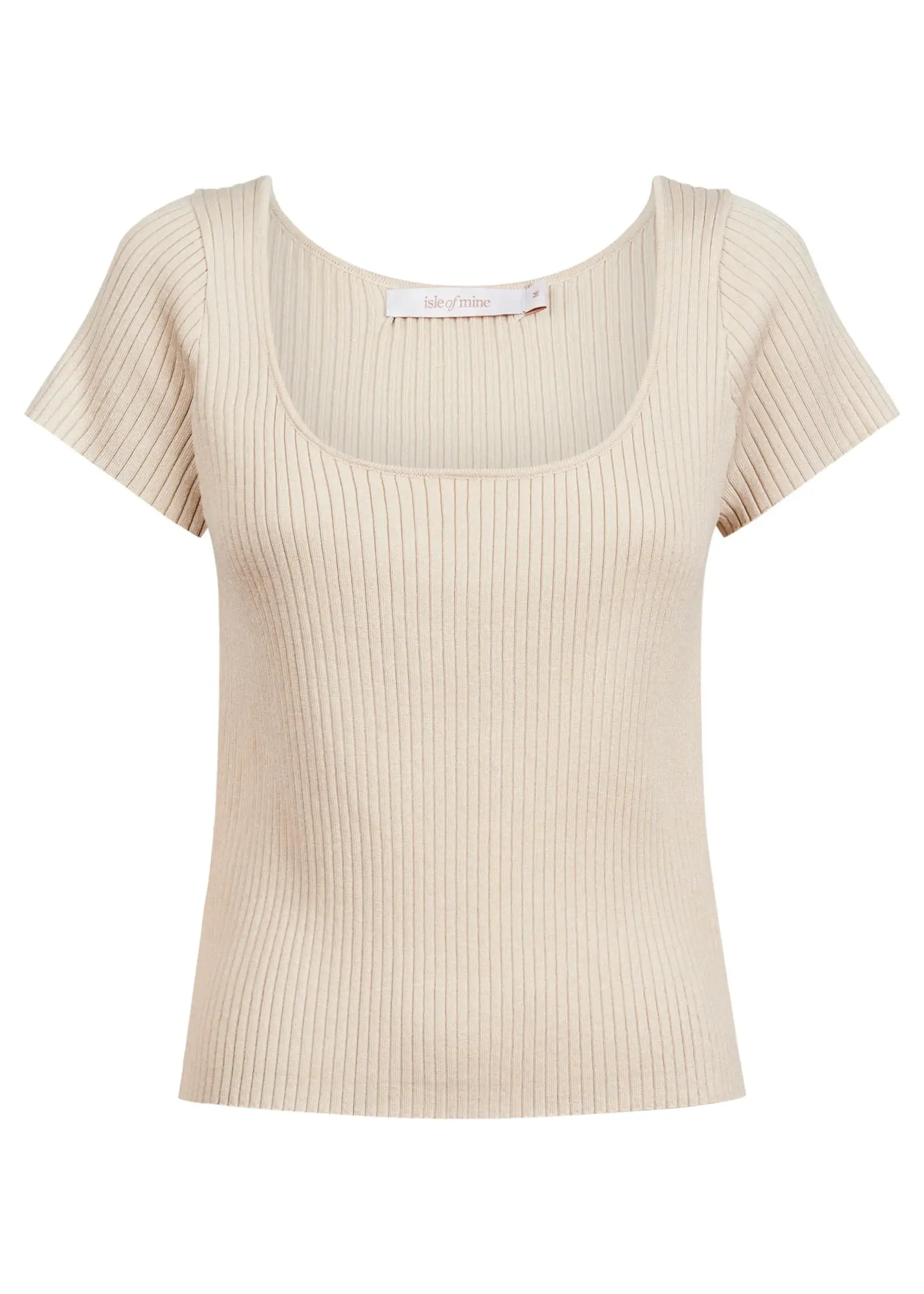 Isle of Mine Adele Knit T Shirt - Canvas