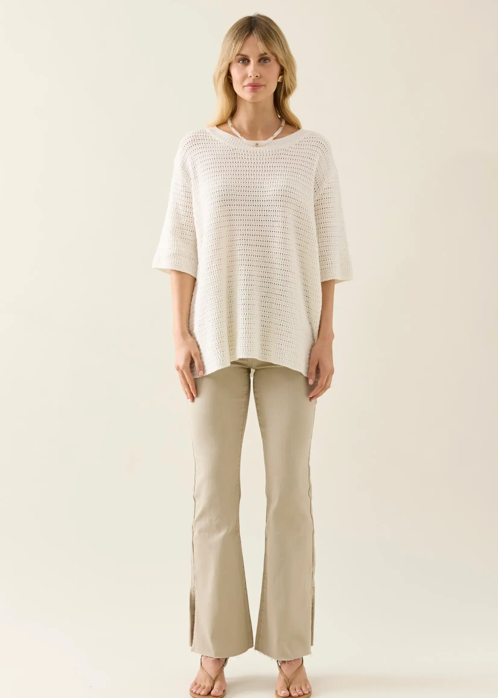 Isle of Mine Sylvie Knit T Shirt - Lotus