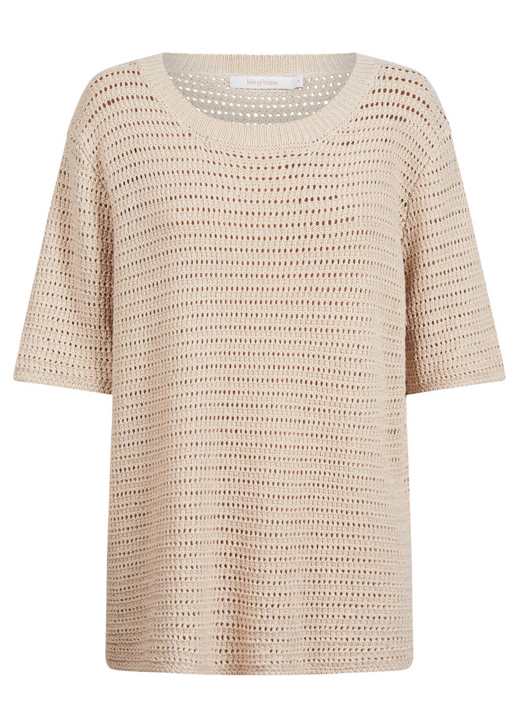 Isle of Mine Sylvie Knit T Shirt - Canvas