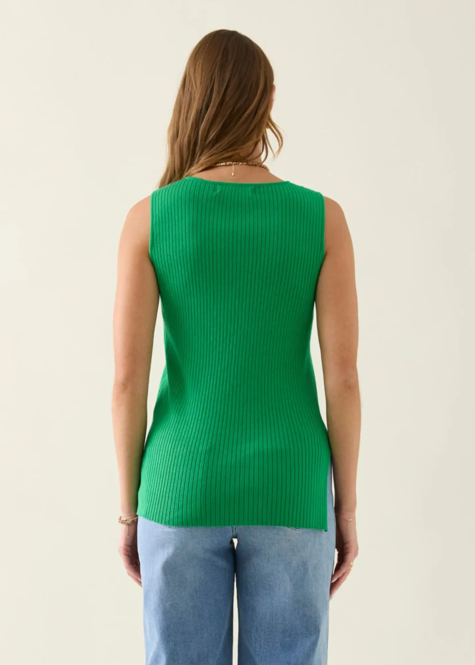 Isle of Mine Adele Split Tank - Green