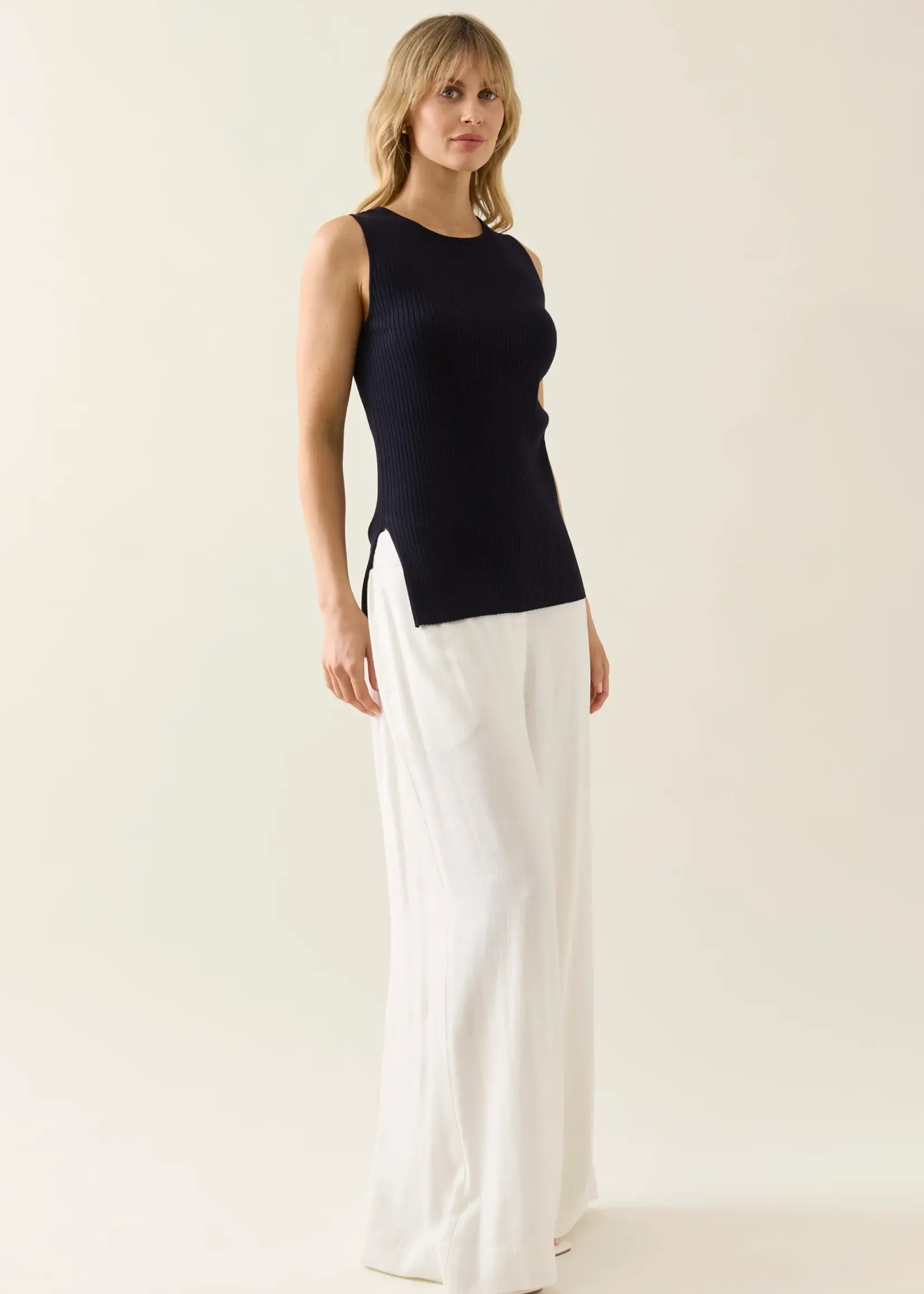 Isle of Mine Adele Split Tank - Navy