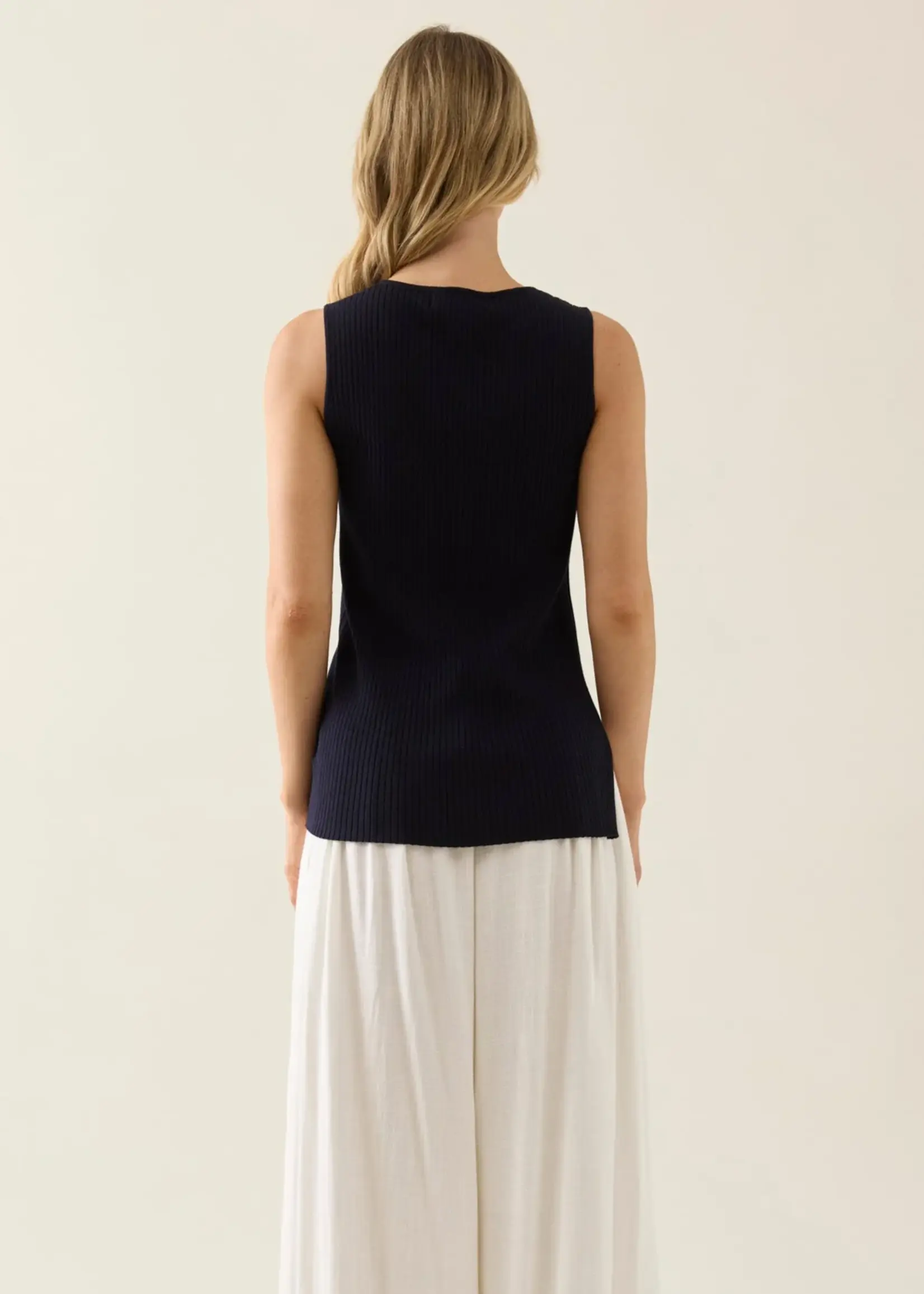Isle of Mine Adele Split Tank - Navy