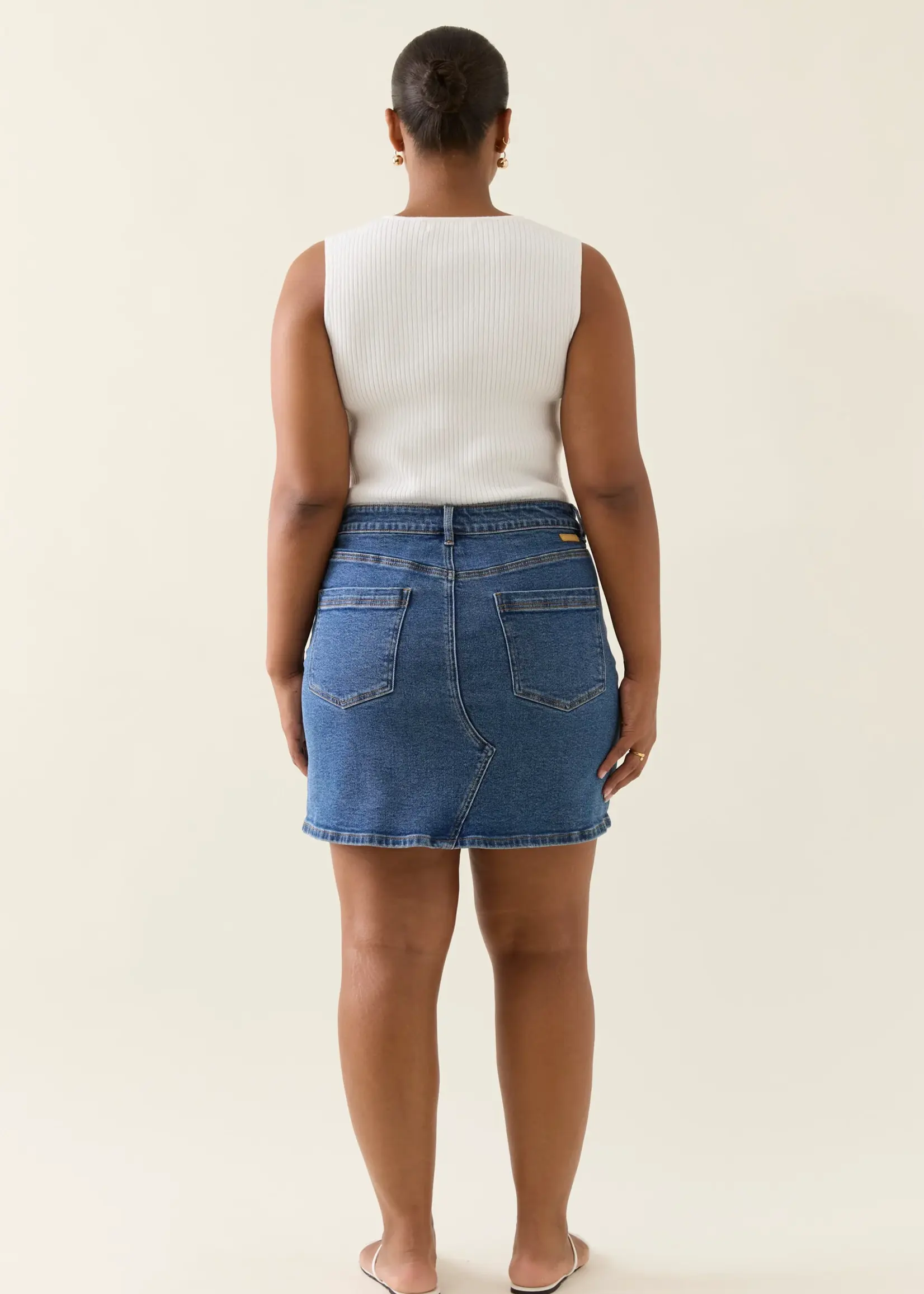 Isle of Mine Margot Denim Skirt - Denim