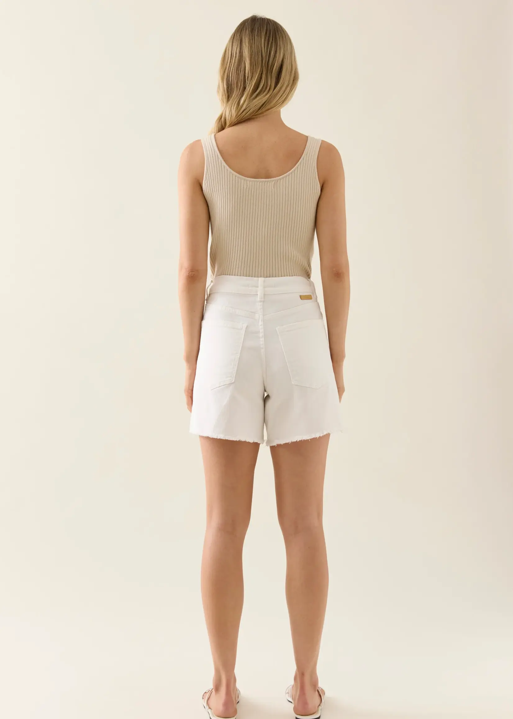 Isle of Mine Duke Denim Shorts - Salt