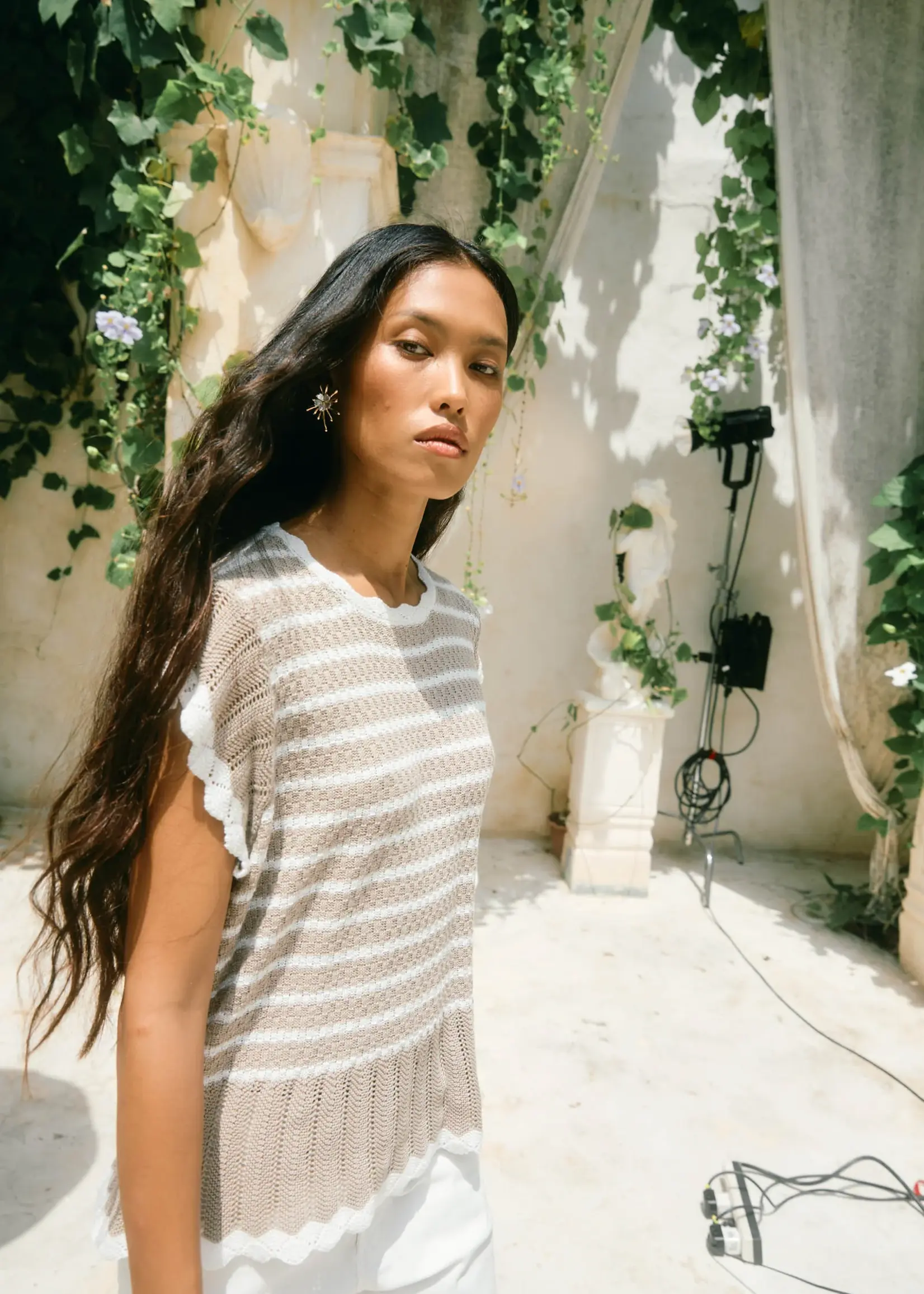 Isle of Mine Ida Knit Top - Canvas