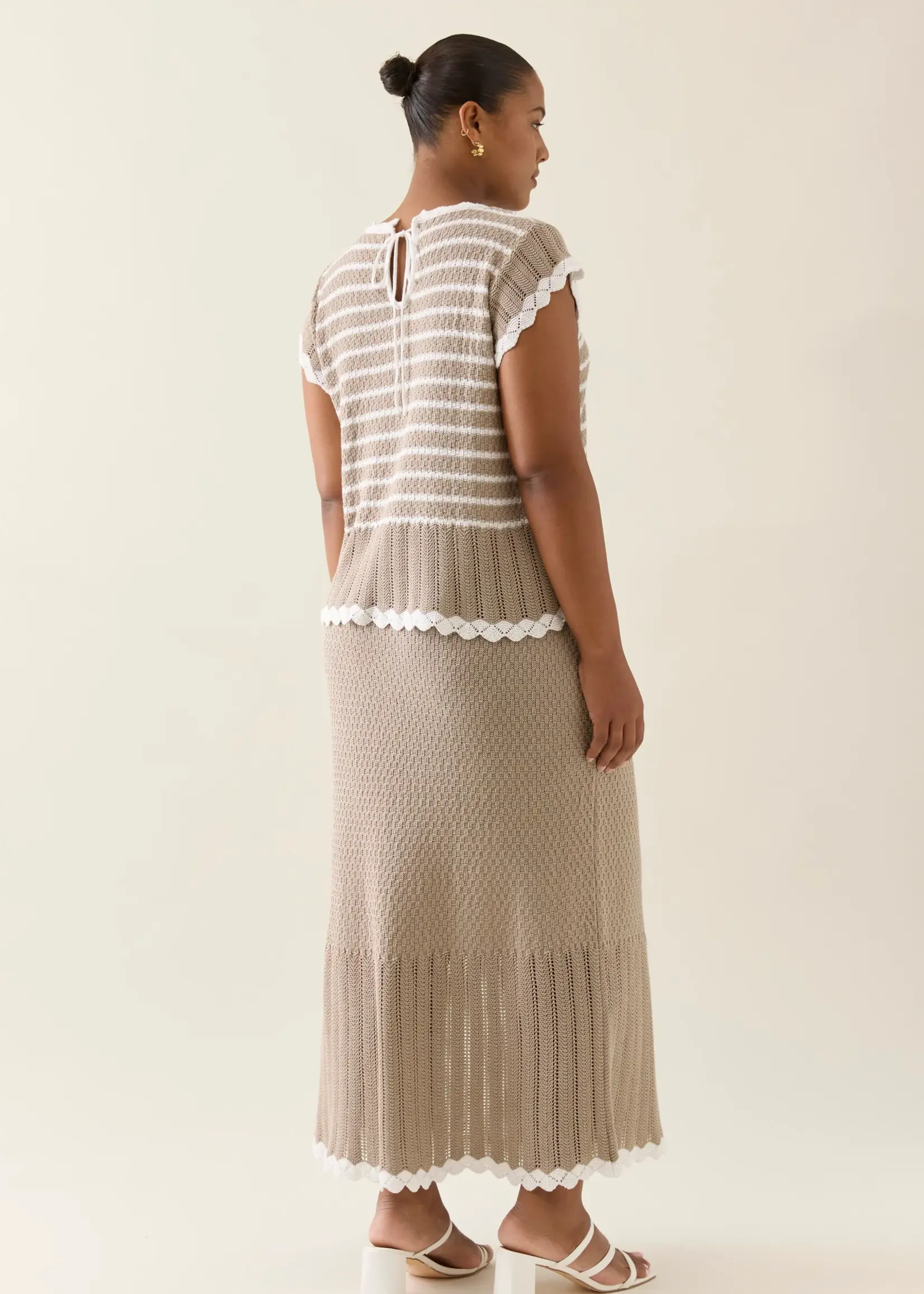 Isle of Mine Ida Knit Top - Canvas