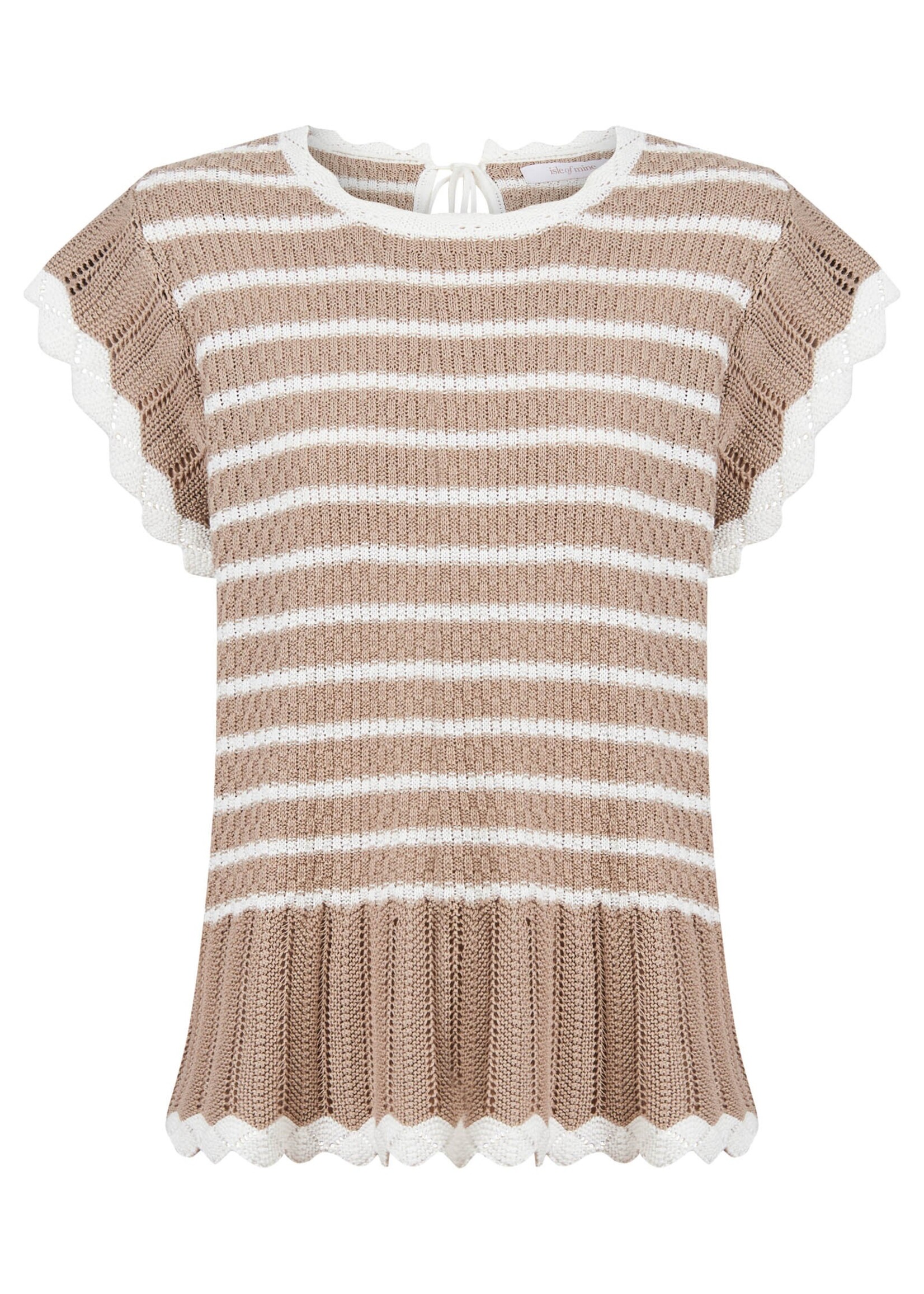 Isle of Mine Ida Knit Top - Canvas