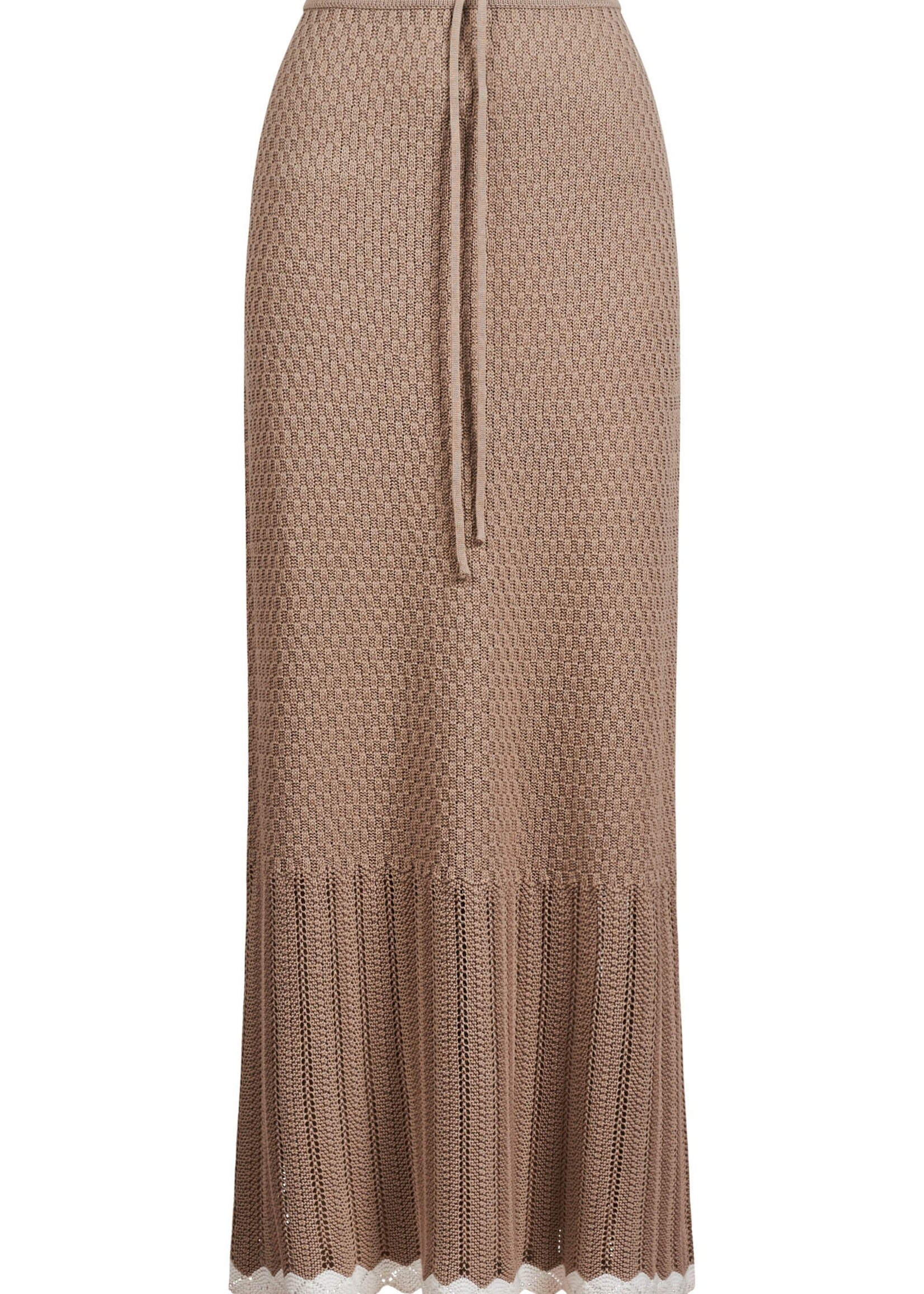 Isle of Mine Ida Knit Skirt - Canvas