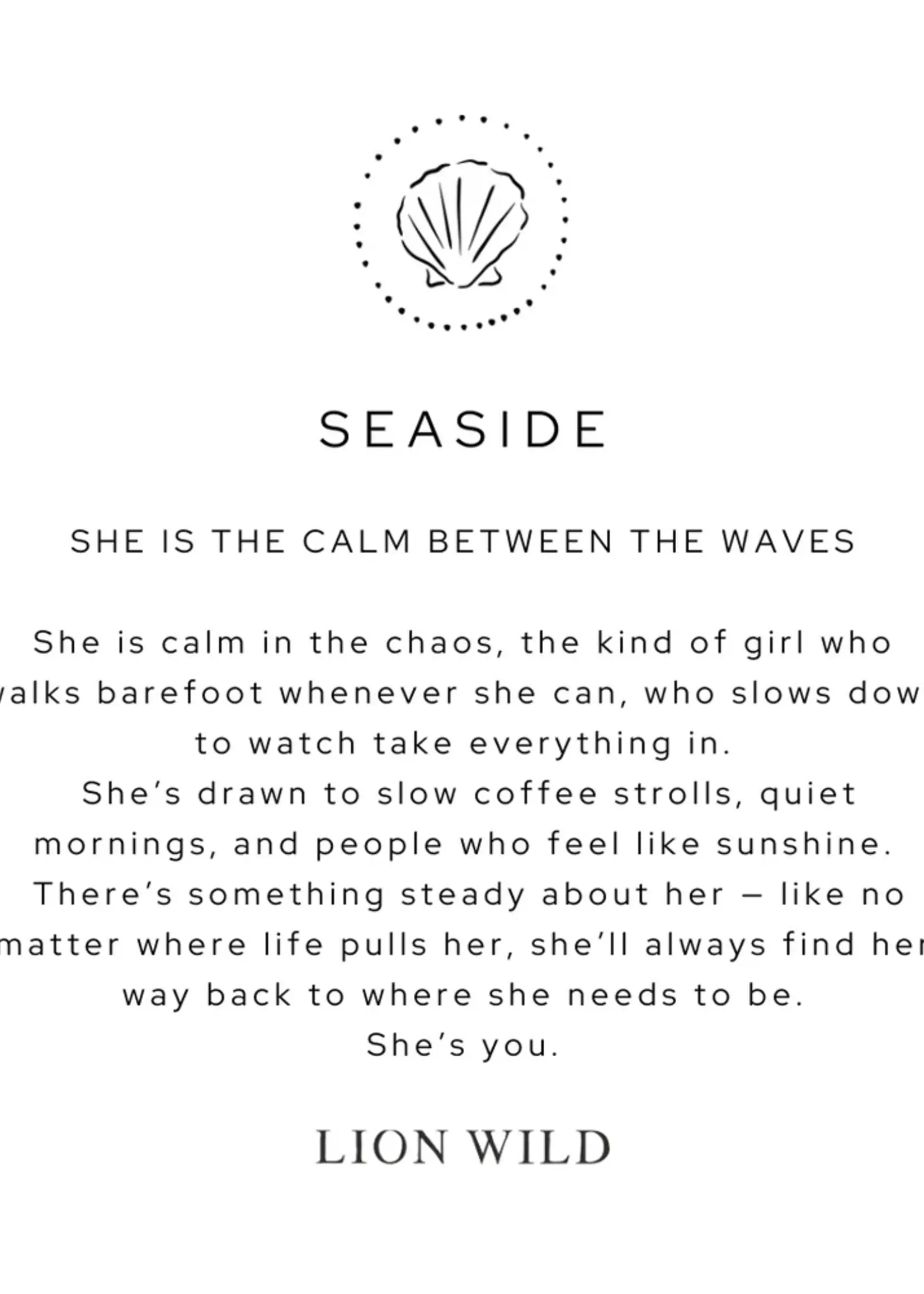 Lion Wild Seaside Ring