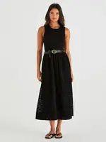 Sass Pattie Dress - Black