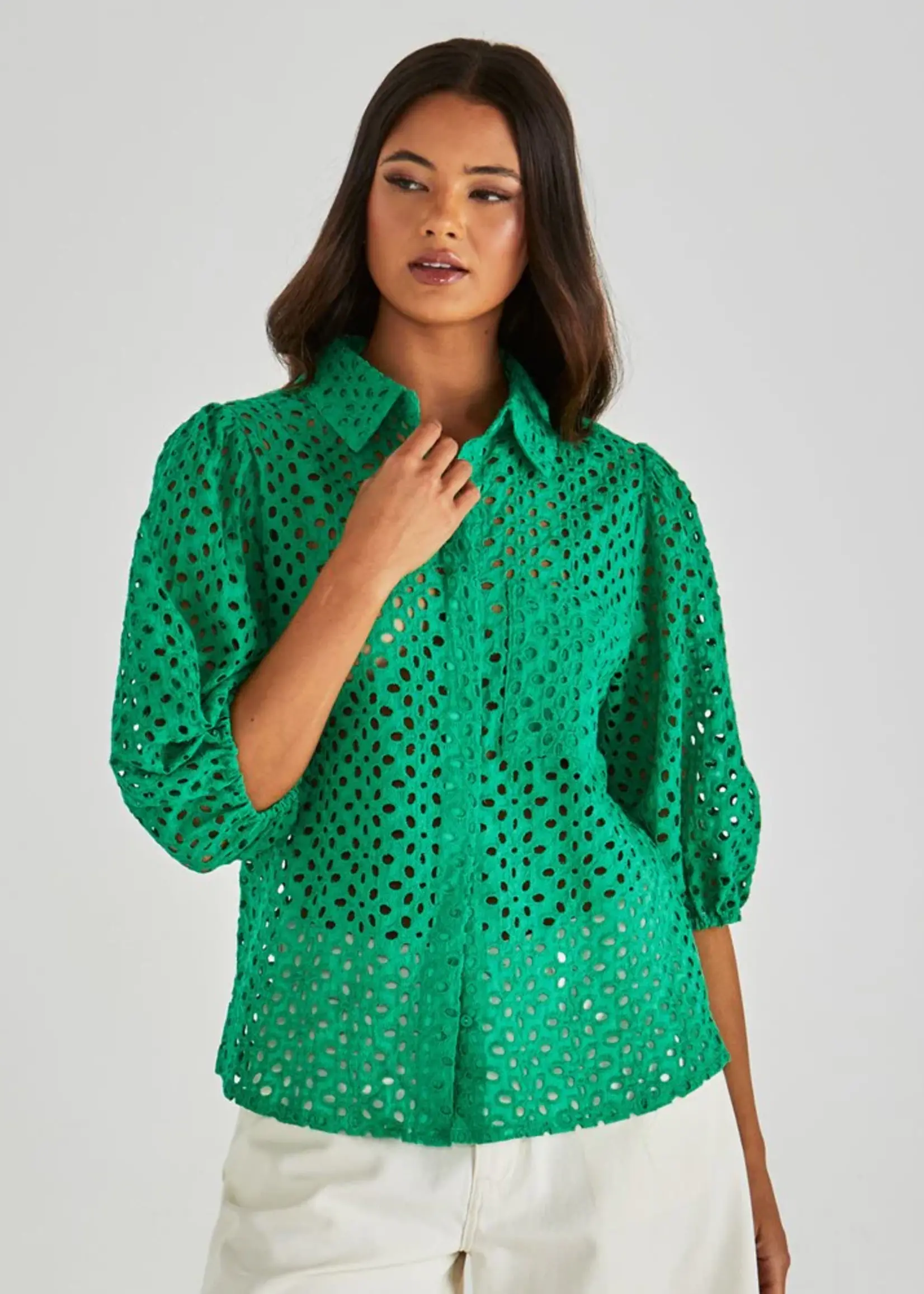 Steva Shirt - Bright Green