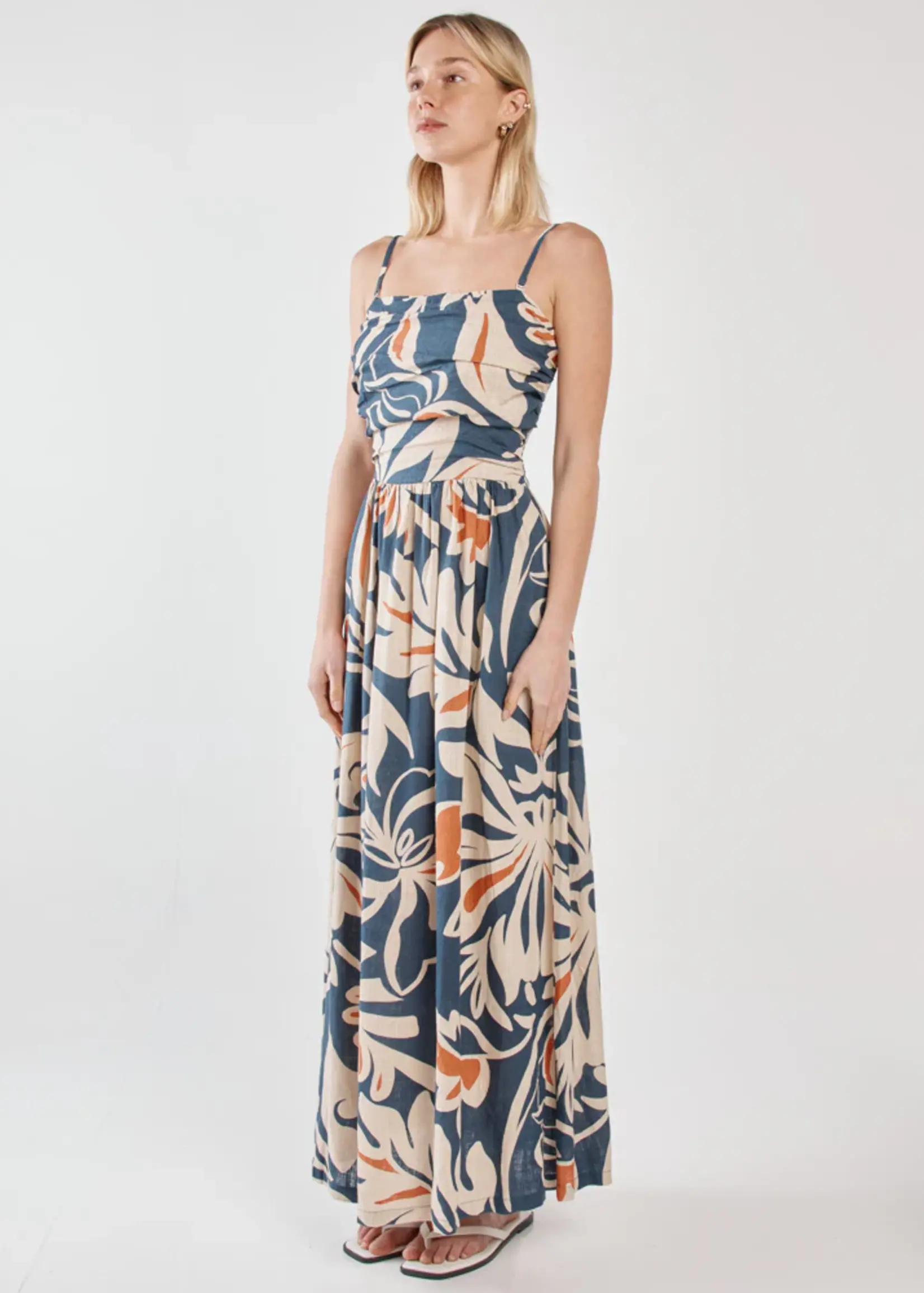 Sass Jana Strapless Dress - Wild Orchid