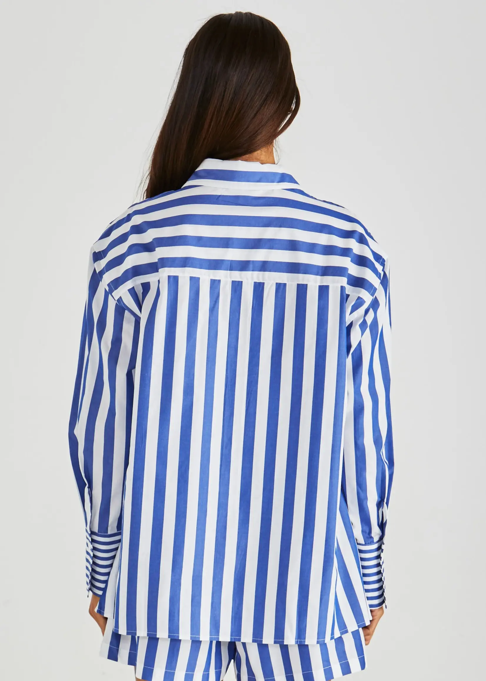 Brynne Shirt - Blue Stripe