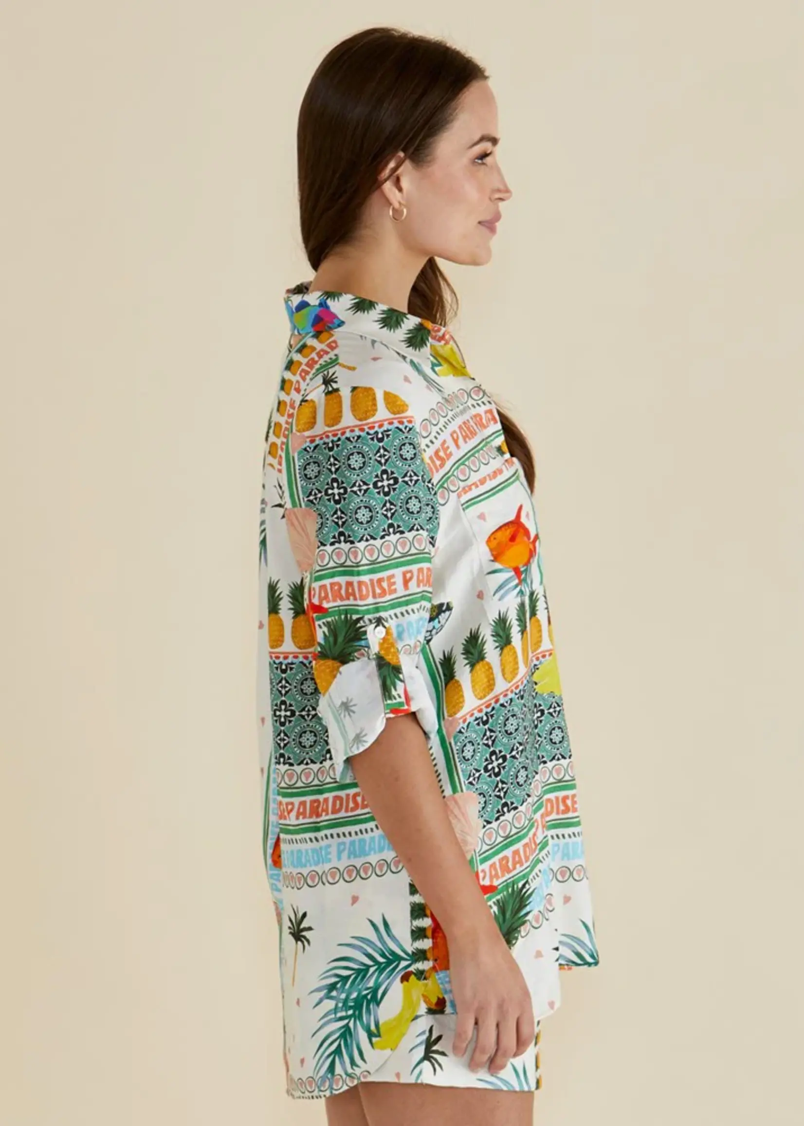 Betty Basic Mills Shirt - Paradise Print