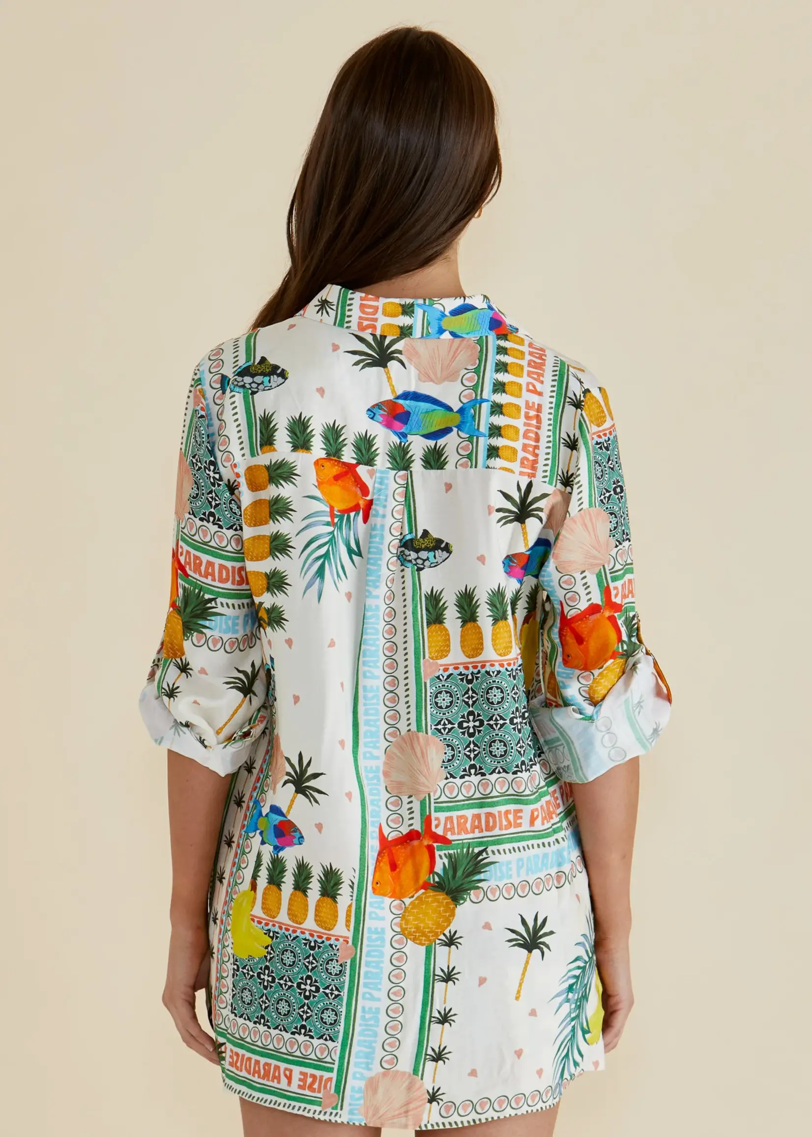 Betty Basic Mills Shirt - Paradise Print