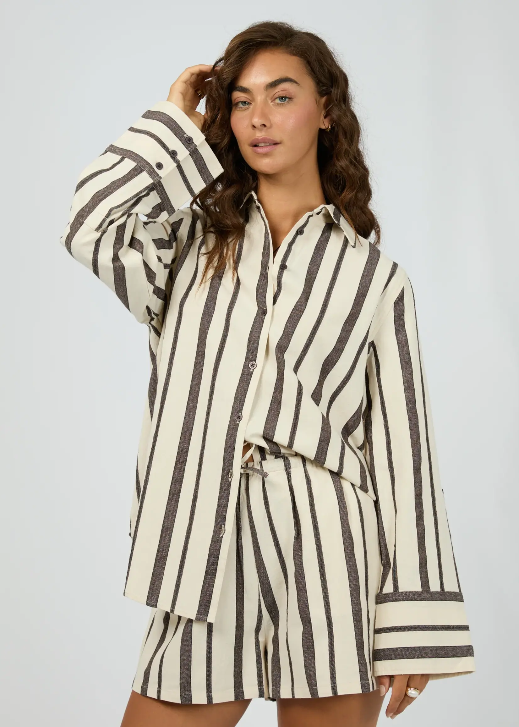 All About Eve Rosa Stripe Short