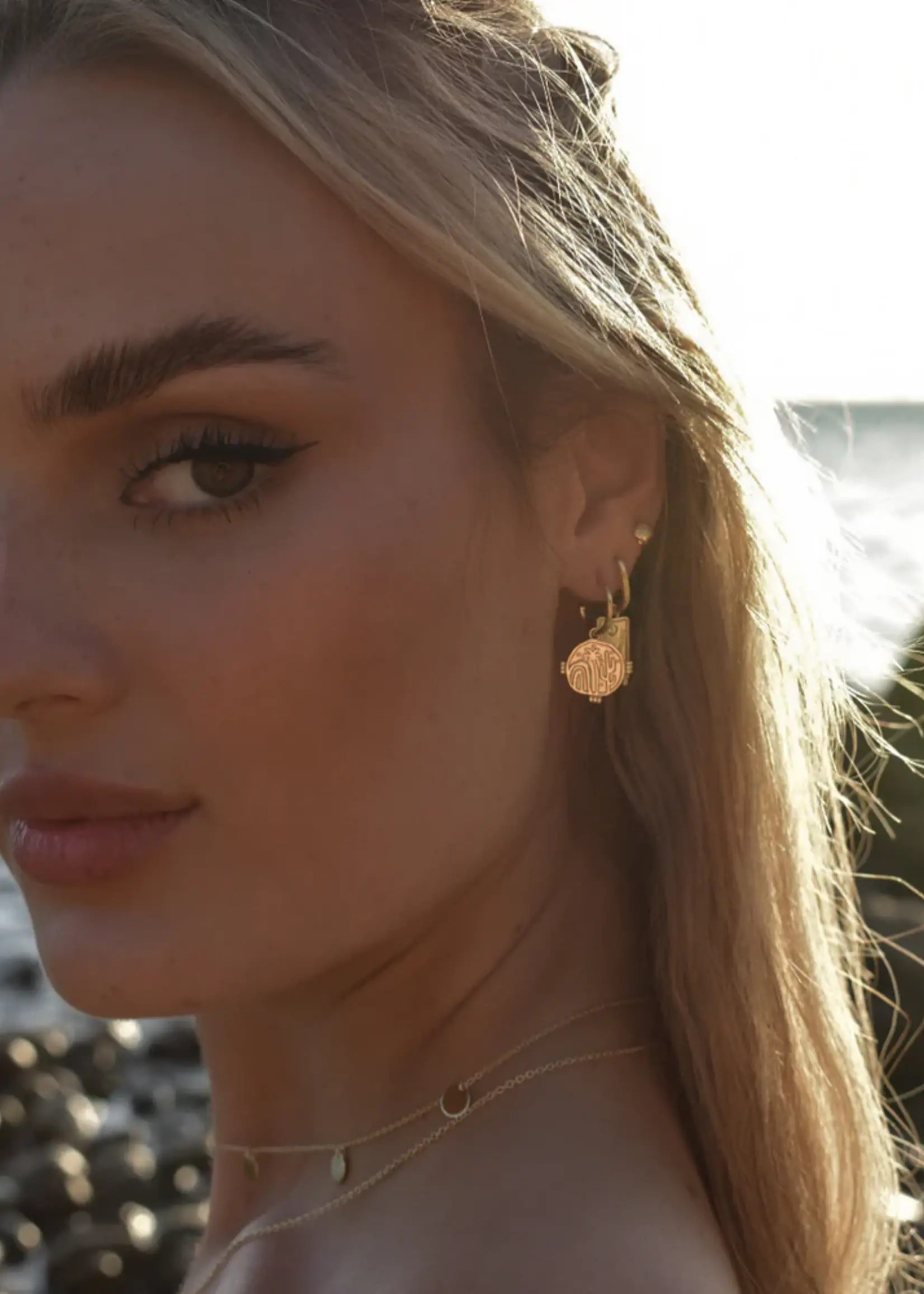 Lion Wild Desert Dreamer Earrings
