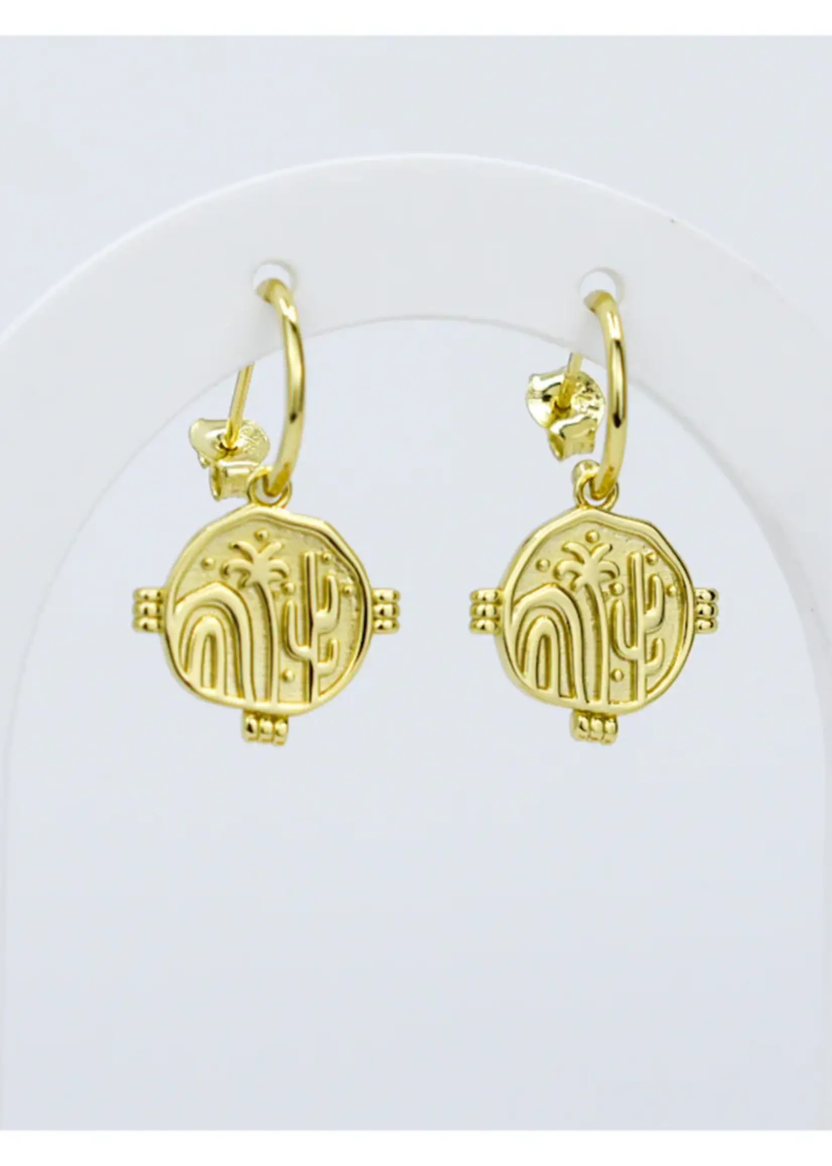 Lion Wild Desert Dreamer Earrings
