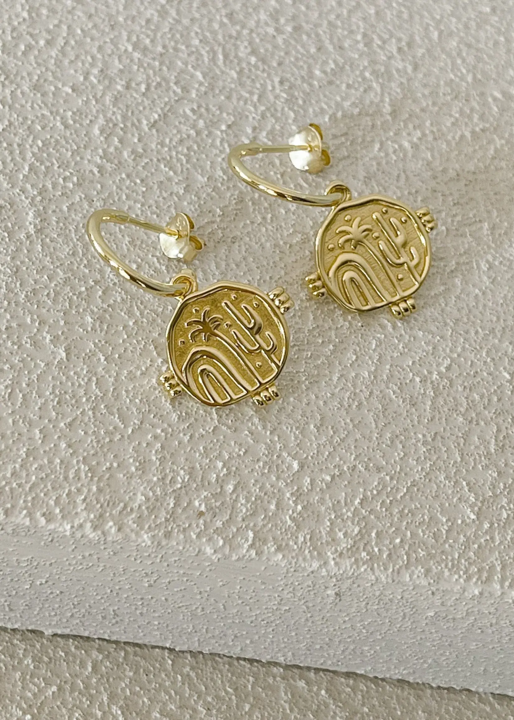 Lion Wild Desert Dreamer Earrings