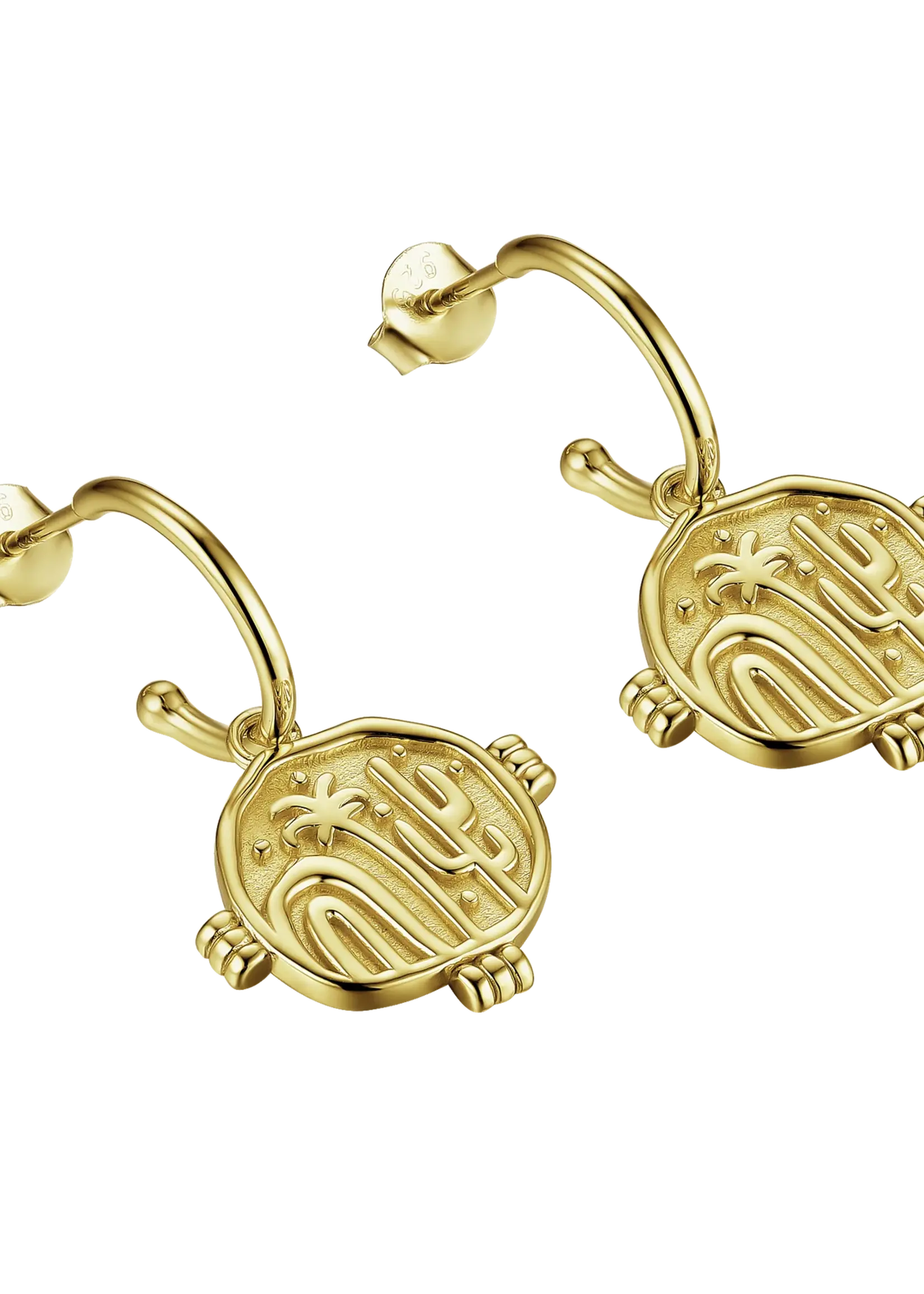 Lion Wild Desert Dreamer Earrings