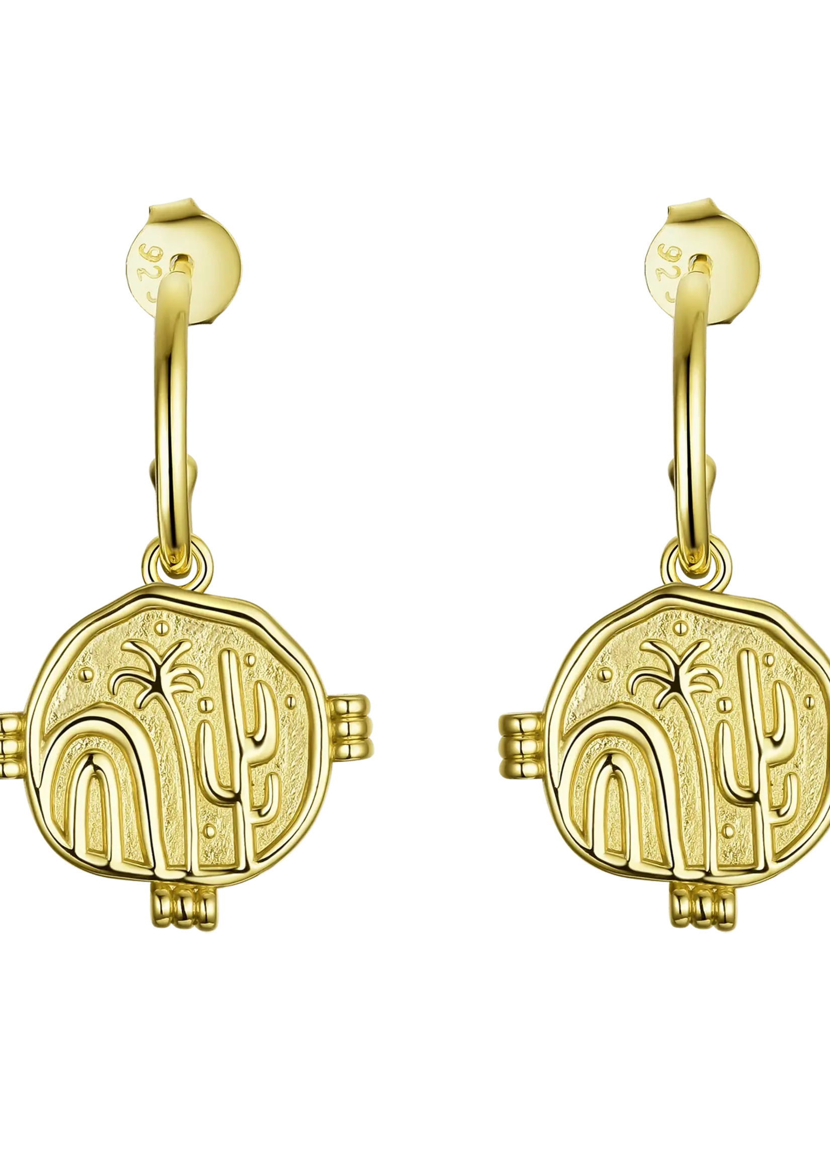 Lion Wild Desert Dreamer Earrings
