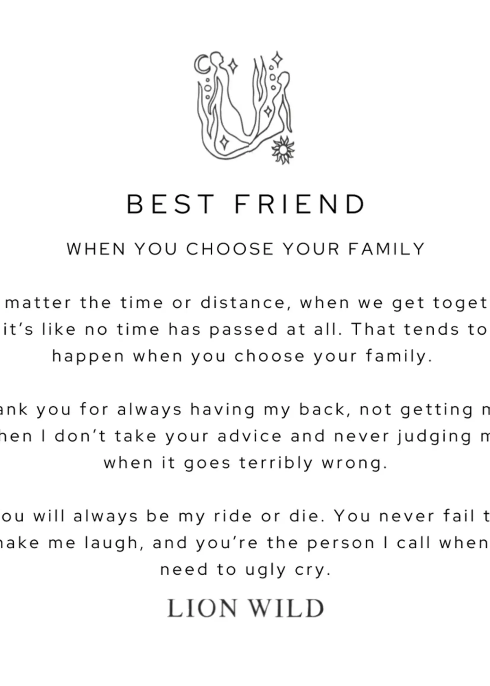 Lion Wild Best Friend Necklaces - Pair