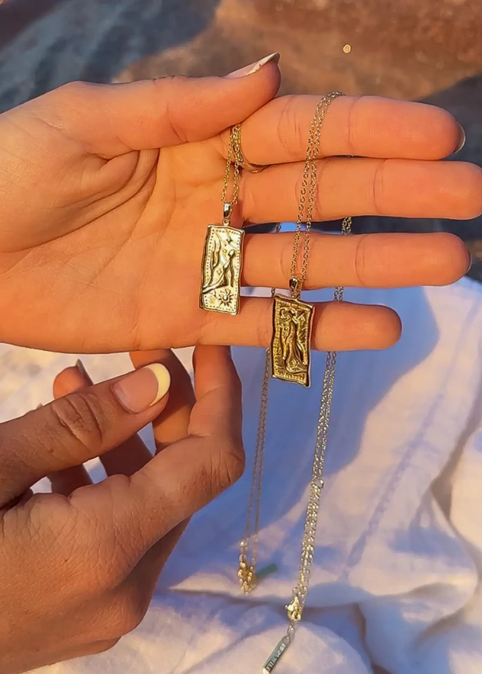 Lion Wild Best Friend Necklaces - Pair